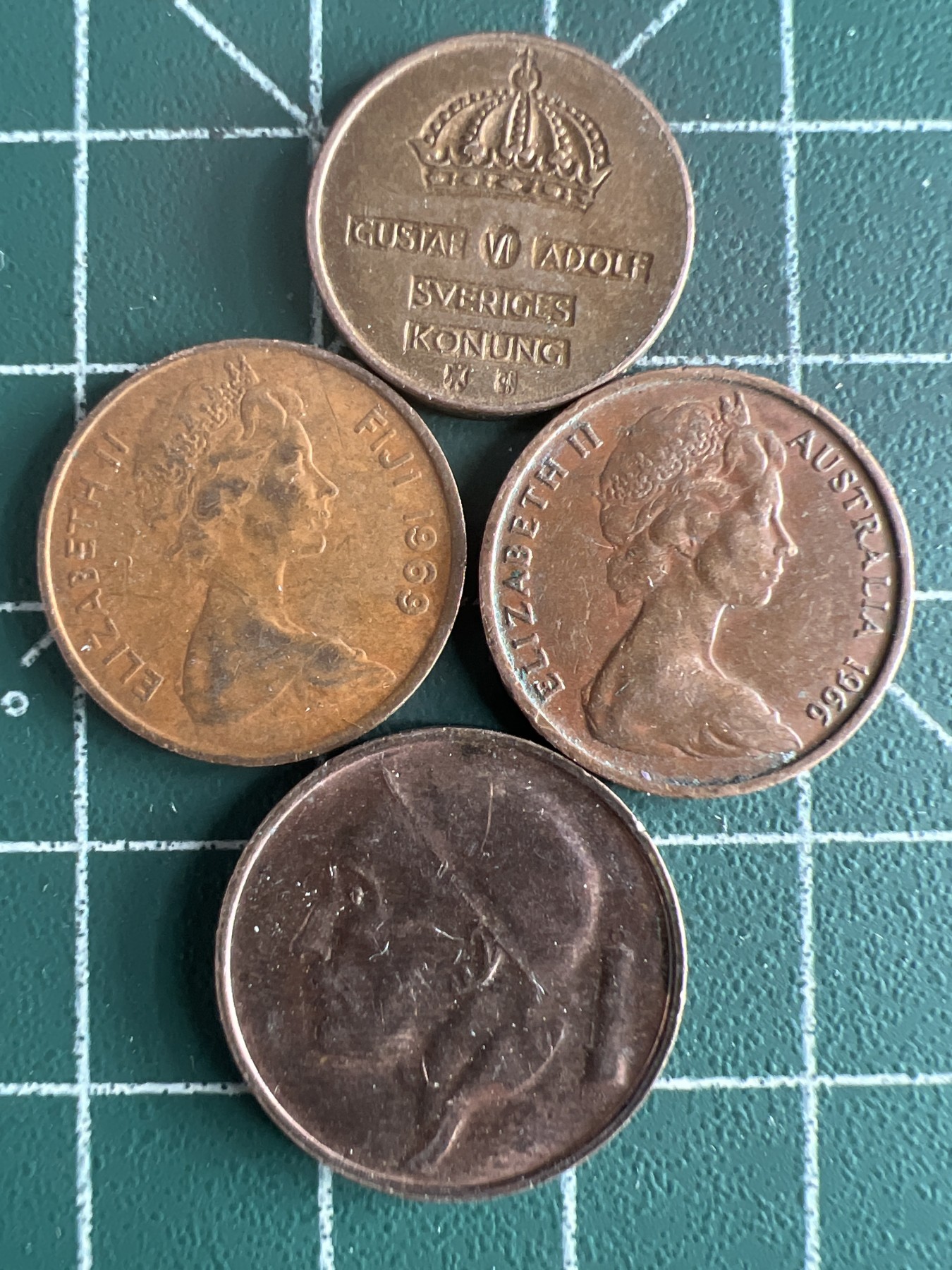 第557期 硬币专场 （无押金，捡漏，全场50包邮，偏远地区除外，接收代拍业务） 铜币四枚