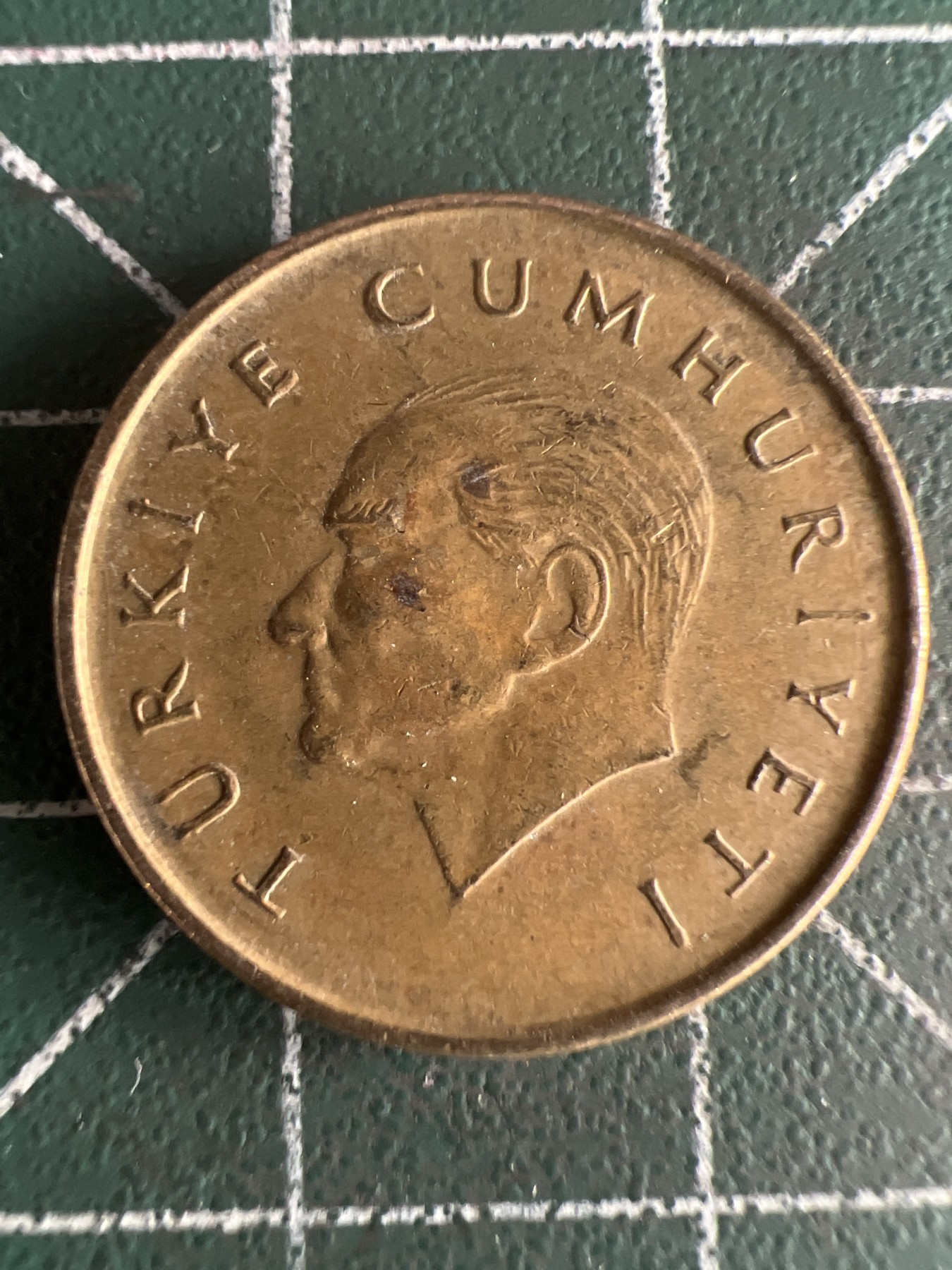 第538期  土耳其硬币专场 （无押金，捡漏，全场50包邮，偏远地区除外，接收代拍业务） 土耳其100里拉 1990年