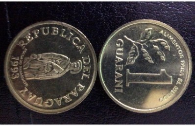 康怡轩【世界各国硬币专场】第78期 - 巴拉圭1瓜拉尼硬币 50枚