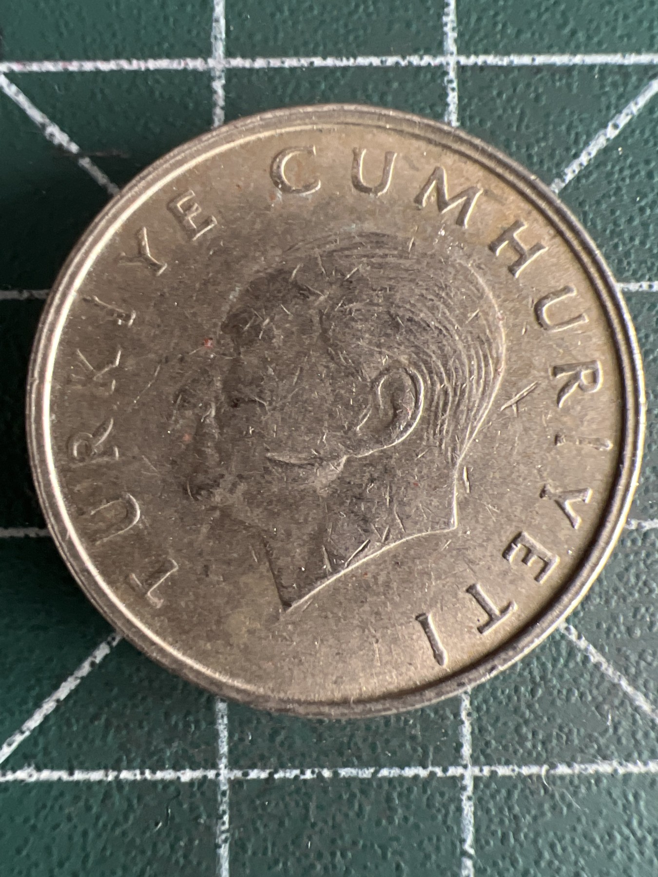 第573期 硬币专场 （无押金，捡漏，全场50包邮，偏远地区除外，接收代拍业务） 土耳其10Bin里拉 1997年