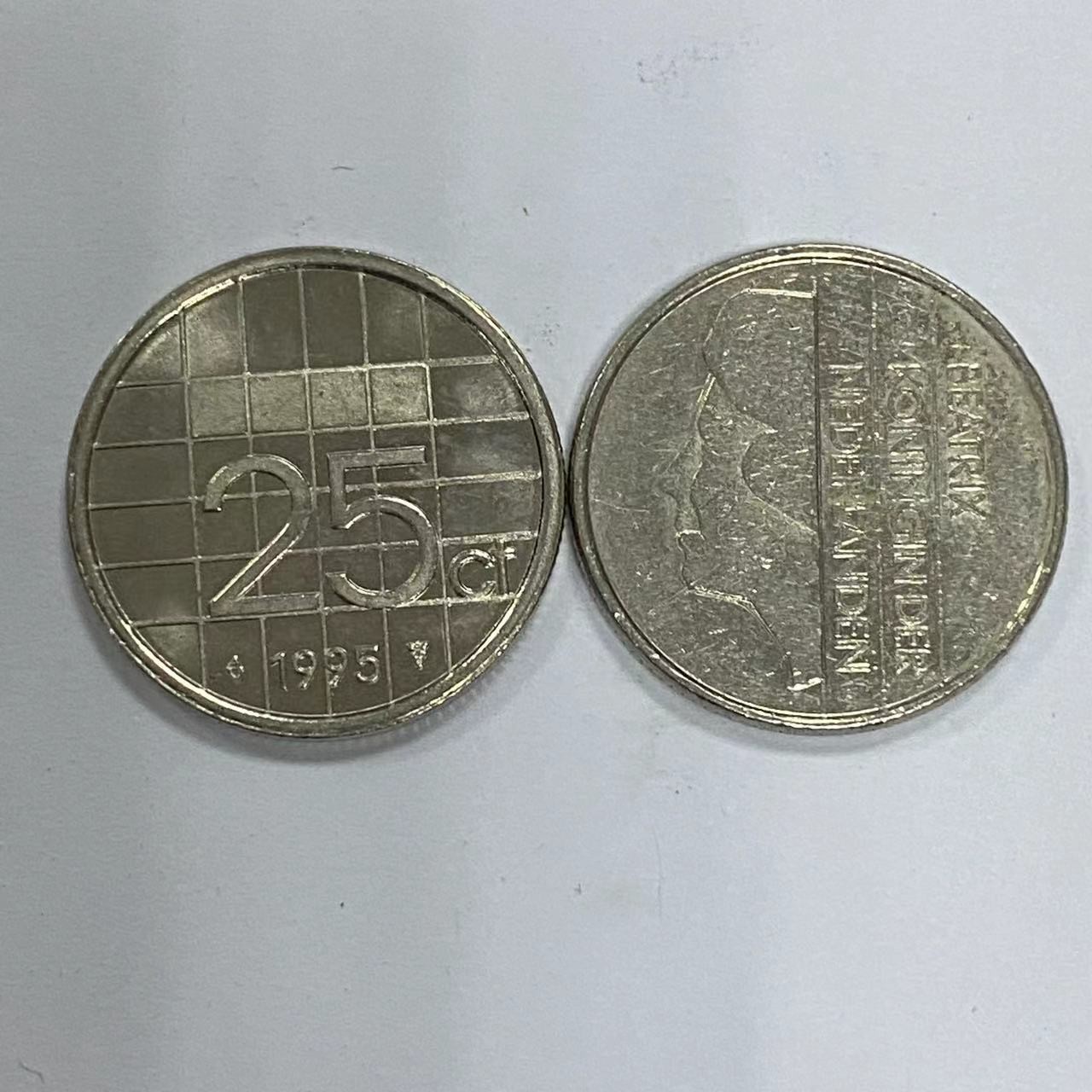 康怡轩【世界各国硬币纸币专场】第137期  荷兰25分 50枚