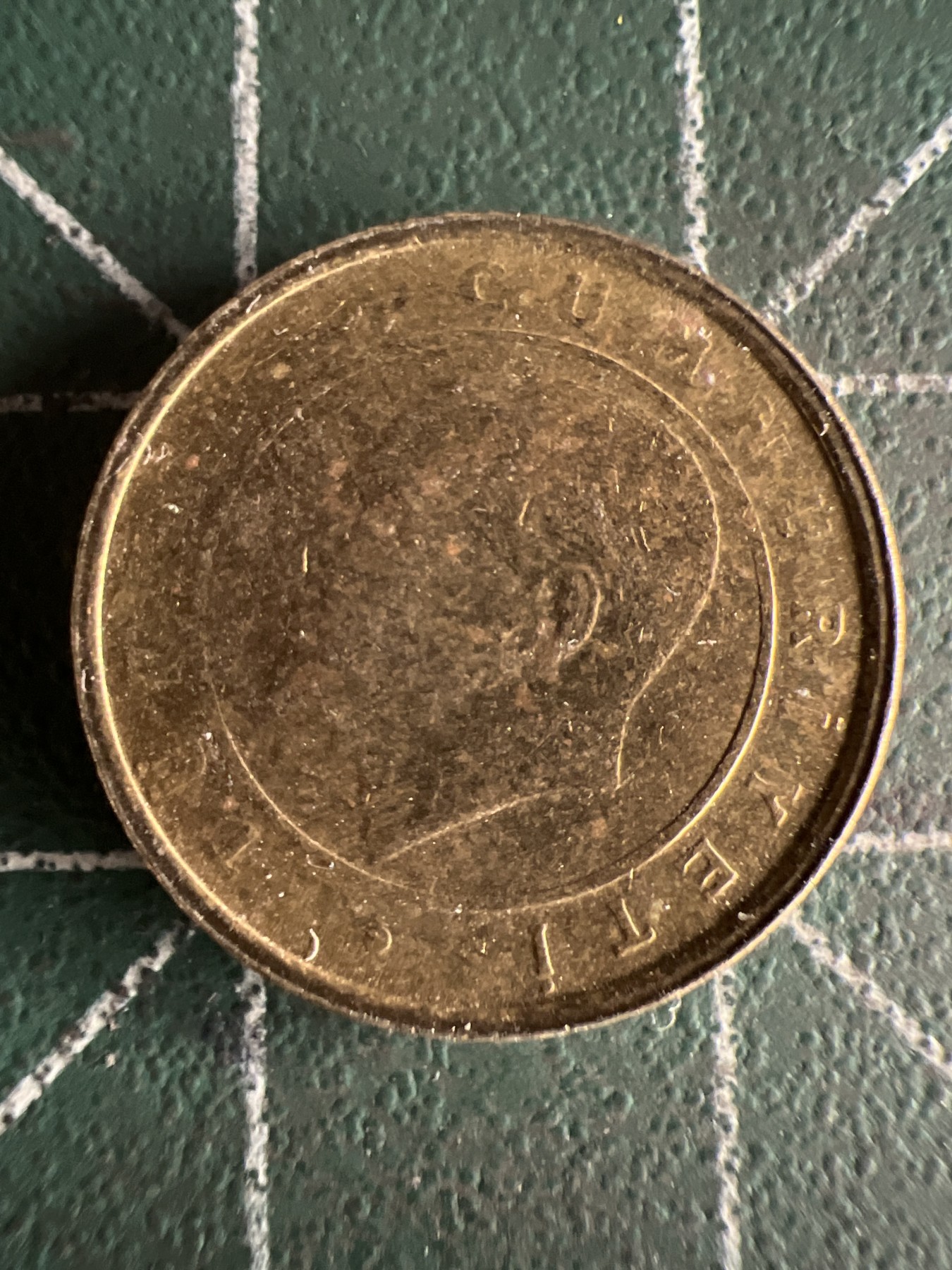 第538期  土耳其硬币专场 （无押金，捡漏，全场50包邮，偏远地区除外，接收代拍业务） 土耳其1库鲁 2005年