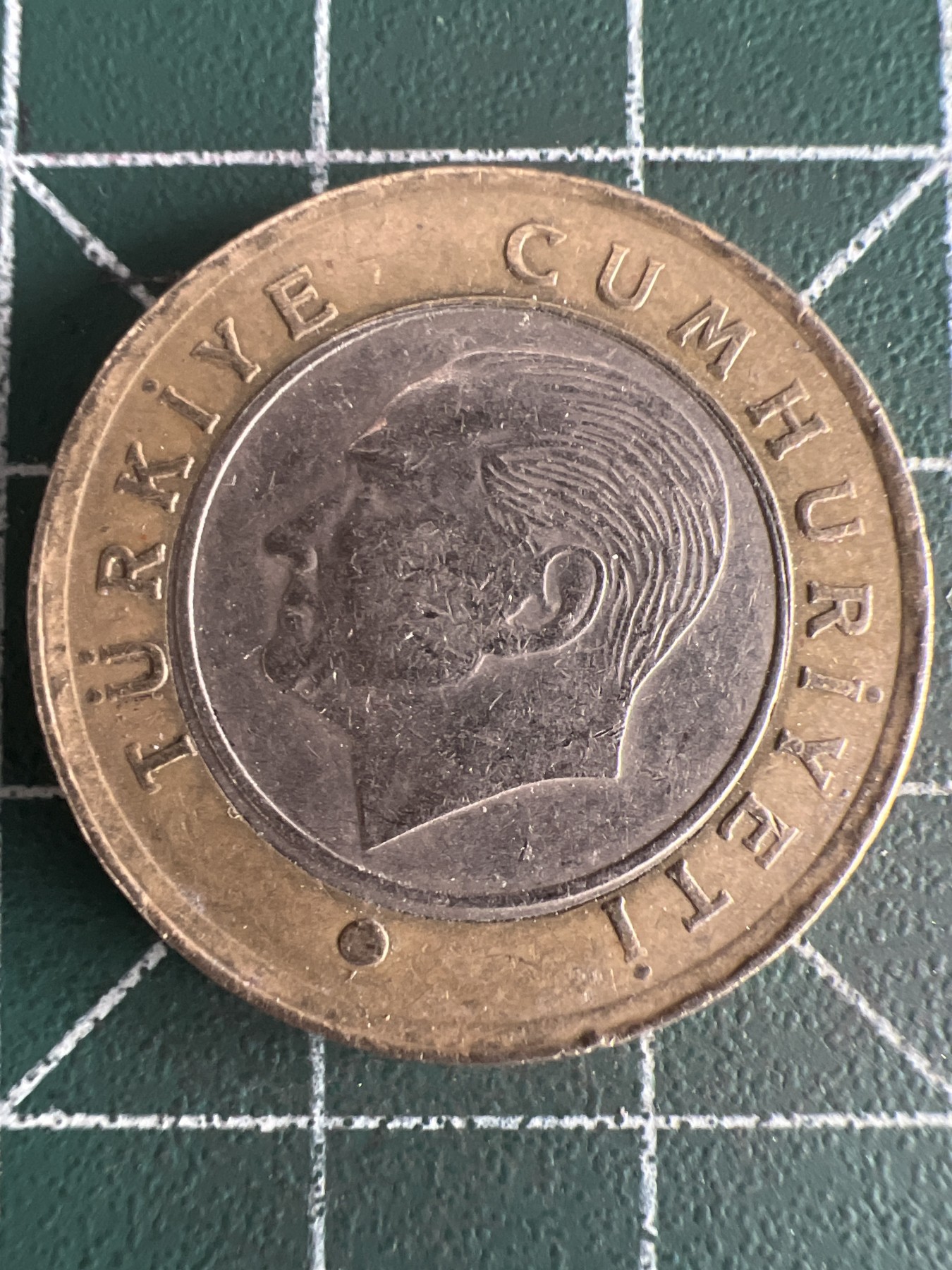 第573期 硬币专场 （无押金，捡漏，全场50包邮，偏远地区除外，接收代拍业务） 土耳其1里拉 2013年