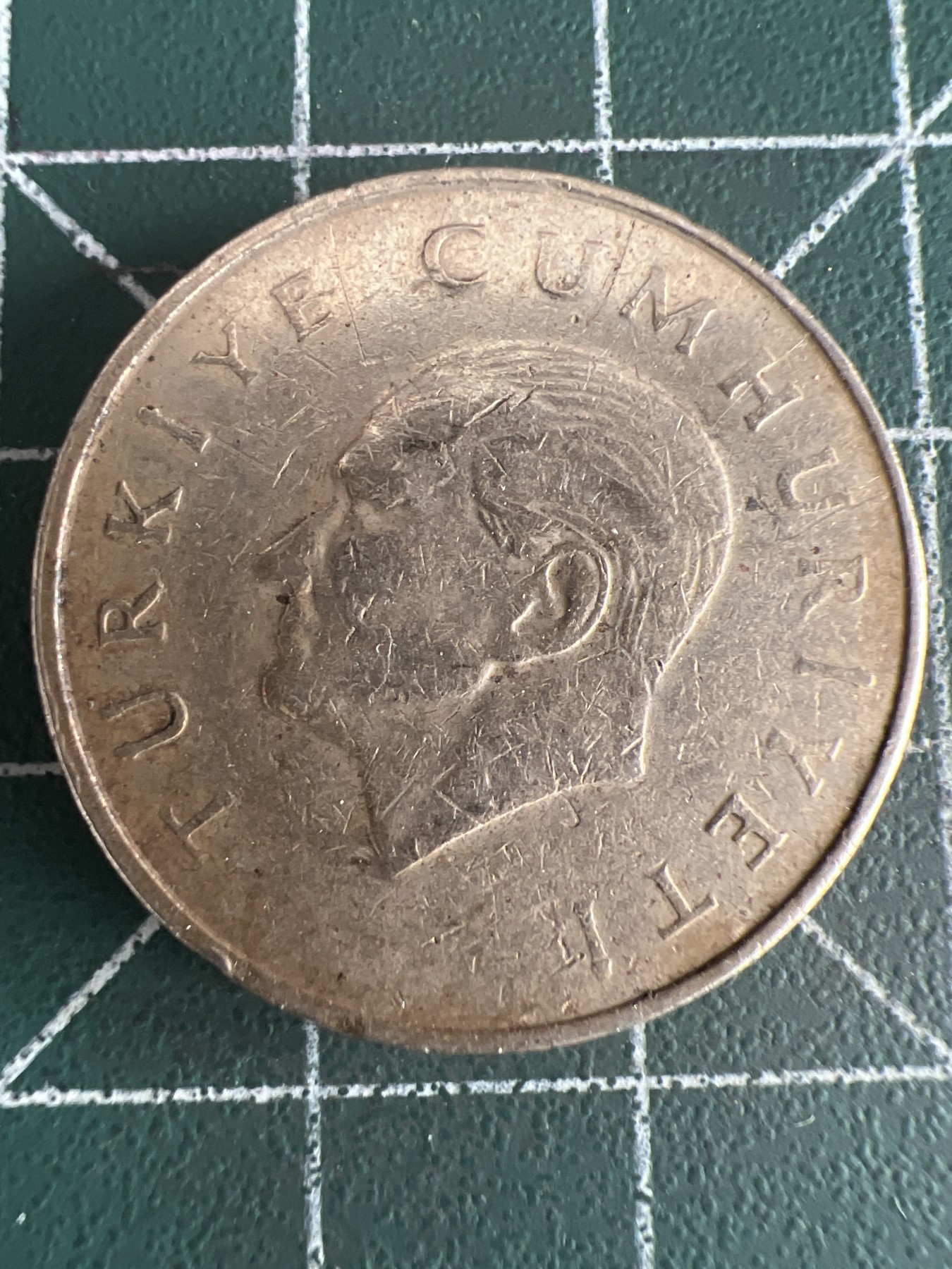 第591期 硬币专场 （无押金，捡漏，全场50包邮，偏远地区除外，接收代拍业务） 土耳其25Bin里拉 1997年