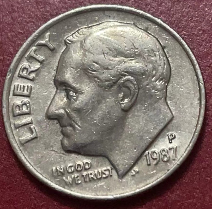 神仙姐姐散币好品专场第二十二期（无佣金满邮自动发出 1987 年美国十美分