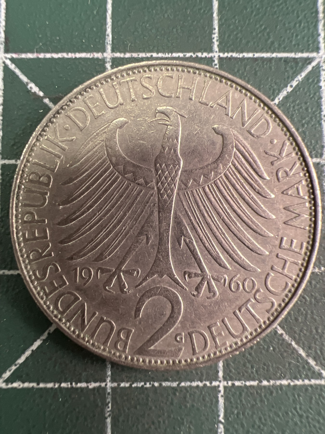 第542期  硬币专场 （无押金，捡漏，全场50包邮，偏远地区除外，接收代拍业务） 德国2马克纪念币