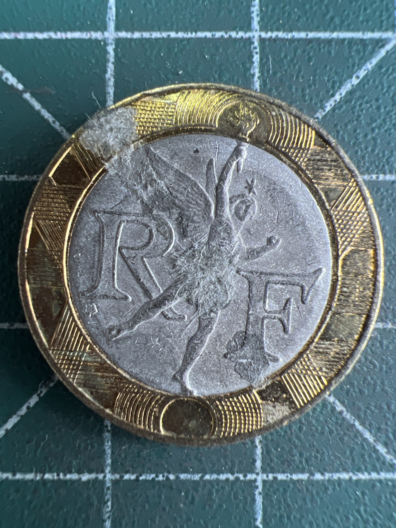 第663期 硬币专场 （无押金，捡漏，全场50包邮，偏远地区除外，接收代拍业务，本店十天发一次货） 法国10法郎 1989年