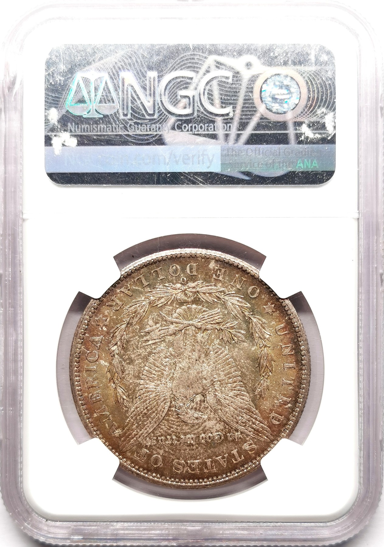 凡希社世界钱币微拍第二百六十一期（龙年开运场） 1904O美国摩根壹元NGC-MS63