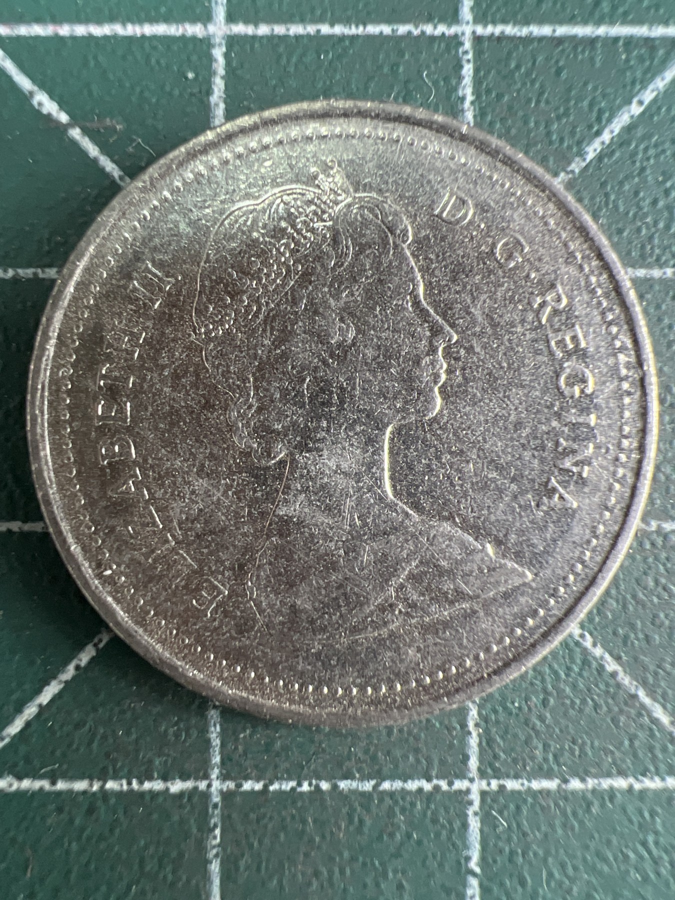 第539期  硬币专场 （无押金，捡漏，全场50包邮，偏远地区除外，接收代拍业务） 加拿大青年25分 1989年