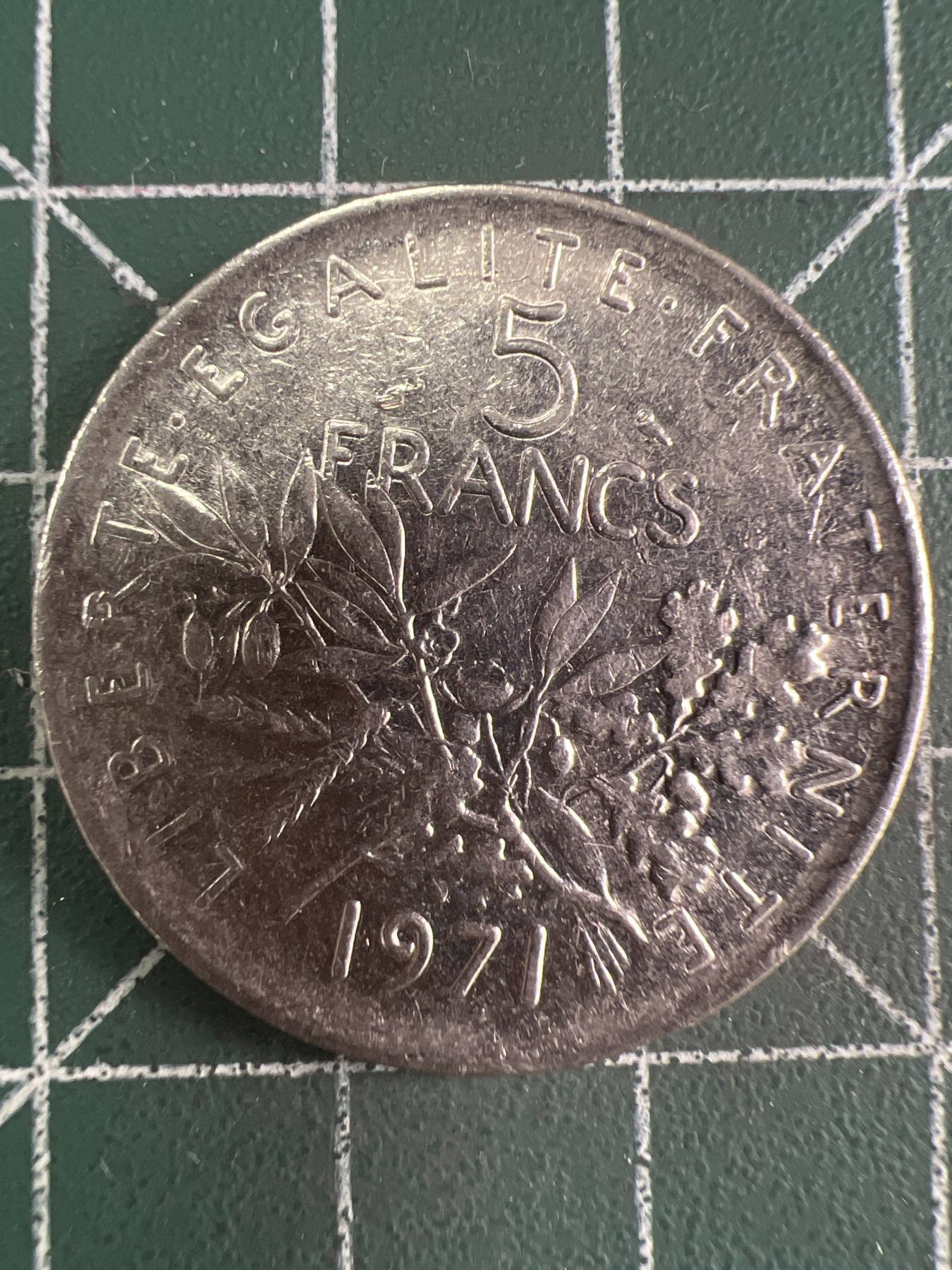 第542期  硬币专场 （无押金，捡漏，全场50包邮，偏远地区除外，接收代拍业务） 法国5法郎