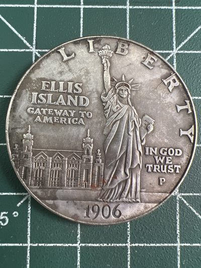 第542期  硬币专场 （无押金，捡漏，全场50包邮，偏远地区除外，接收代拍业务） - 美国自由女神（学习币）