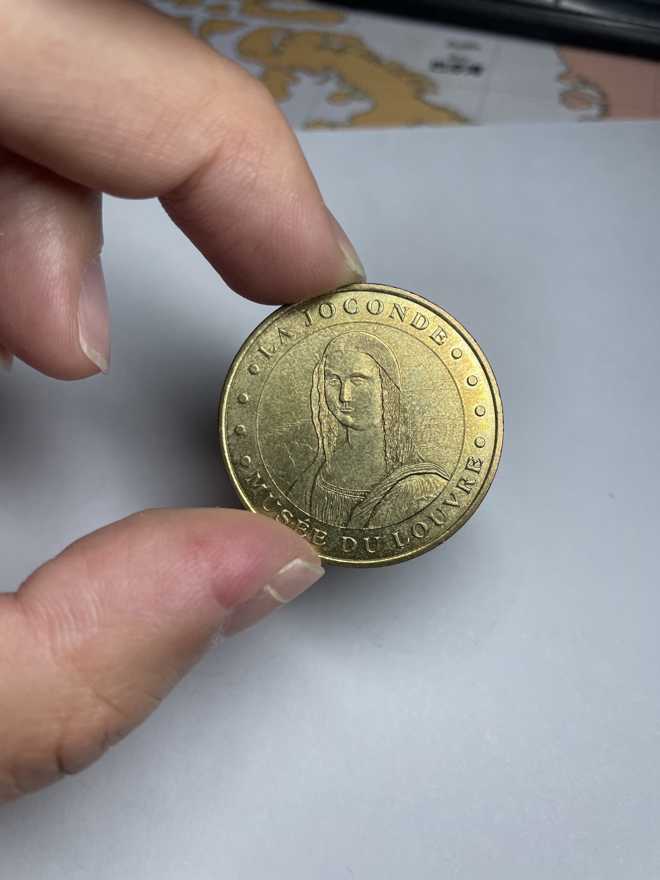 集古藏今回流外币2024年第一场 蒙娜丽莎大铜章