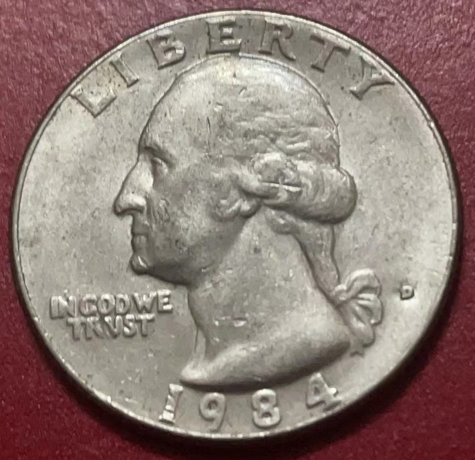 神仙姐姐散币好品专场第二十二期（无佣金满邮自动发出 1984 年美国 25 分