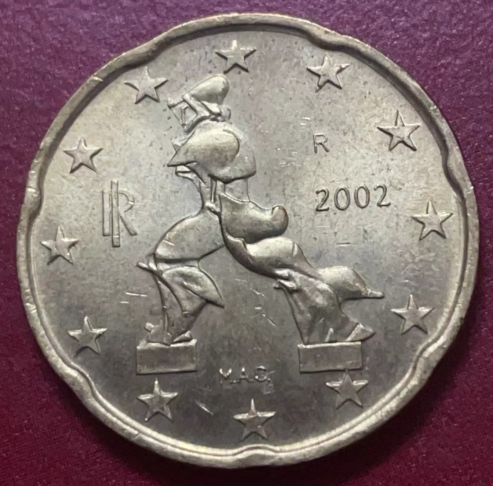 神仙姐姐散币好品专场第二十二期（无佣金满邮自动发出 意大利 20 欧分