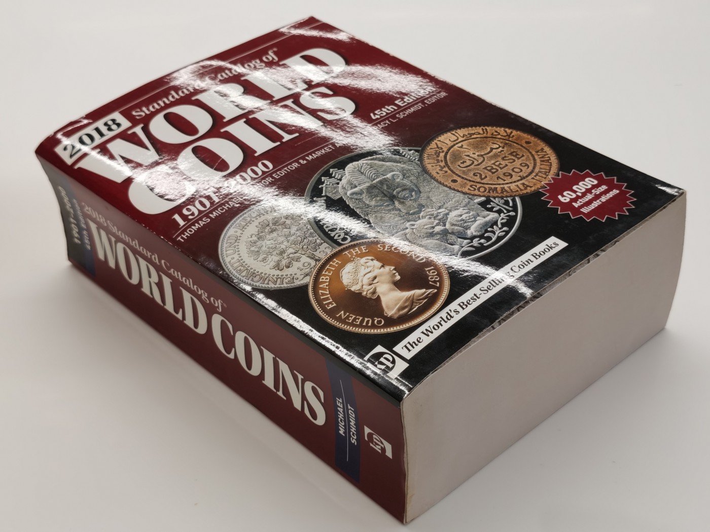 博洋堂世界钱币拍卖第066期（全场包邮） 克劳斯2018版世界硬币目录1901年-2000年（第45版），厚达2384页（该拍品运费到付）