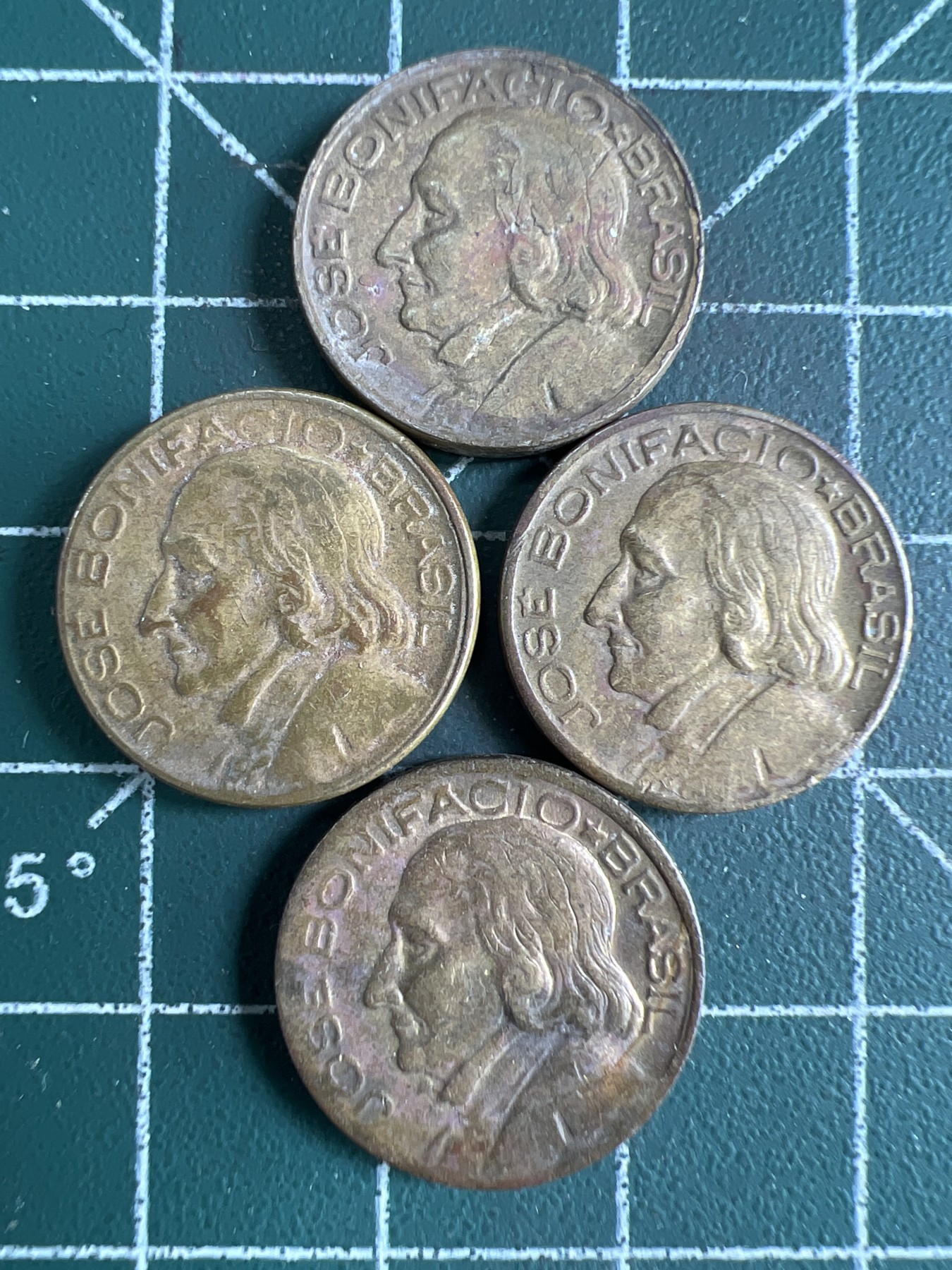 第539期  硬币专场 （无押金，捡漏，全场50包邮，偏远地区除外，接收代拍业务） 巴西10分四枚