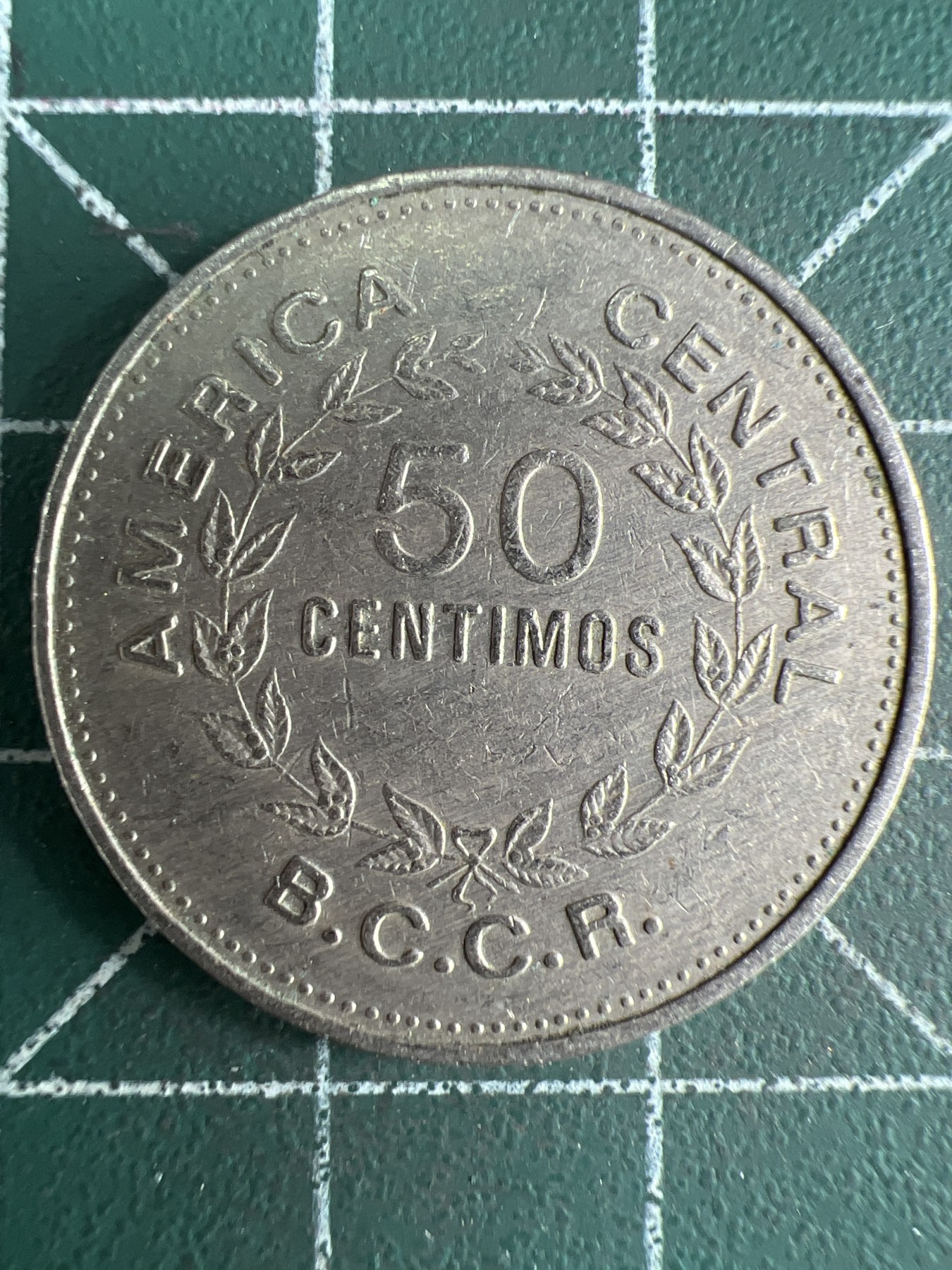 第539期  硬币专场 （无押金，捡漏，全场50包邮，偏远地区除外，接收代拍业务） 哥斯达黎加50分 1976年