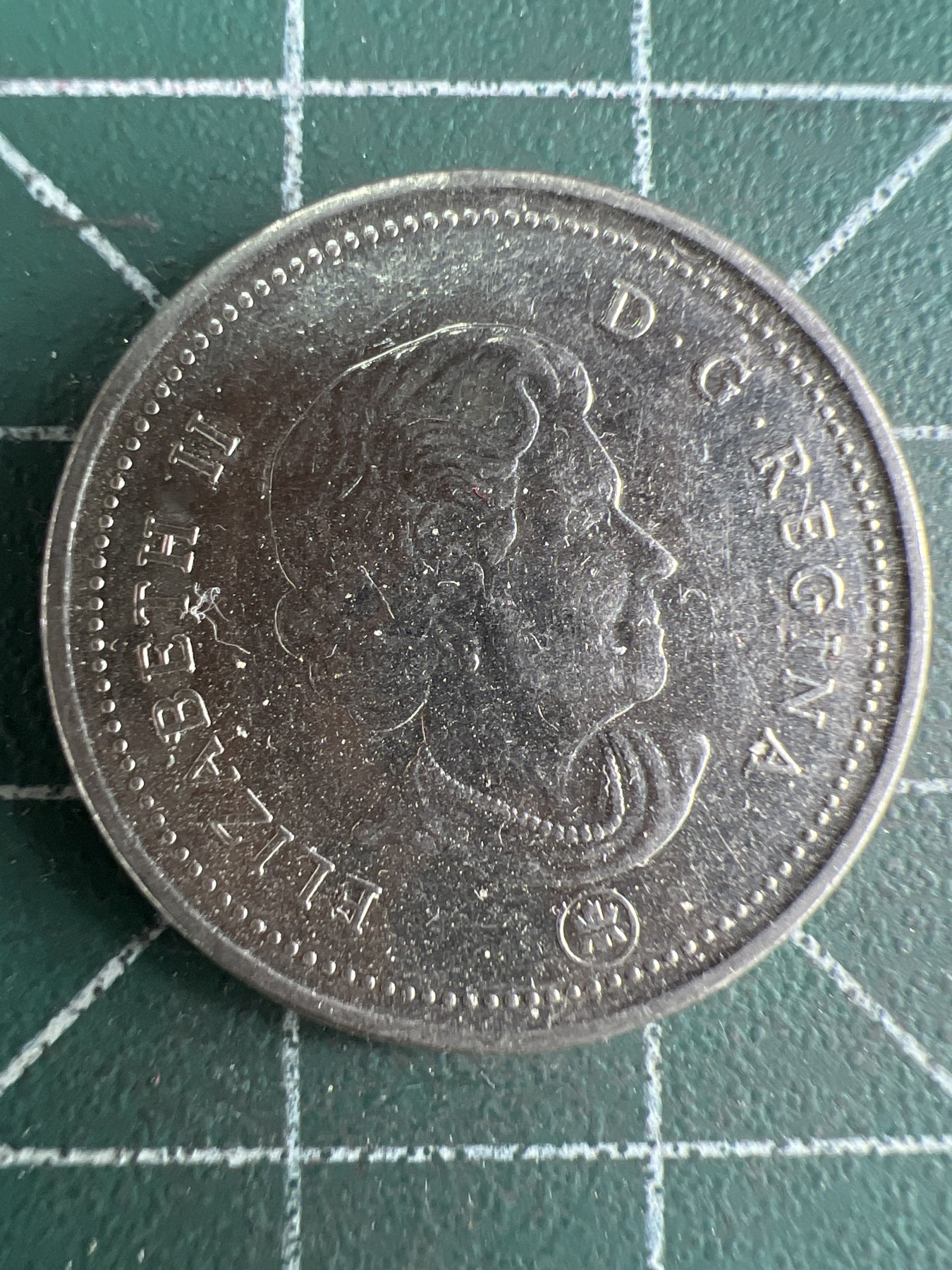 第539期  硬币专场 （无押金，捡漏，全场50包邮，偏远地区除外，接收代拍业务） 加拿大老年25分 2007年