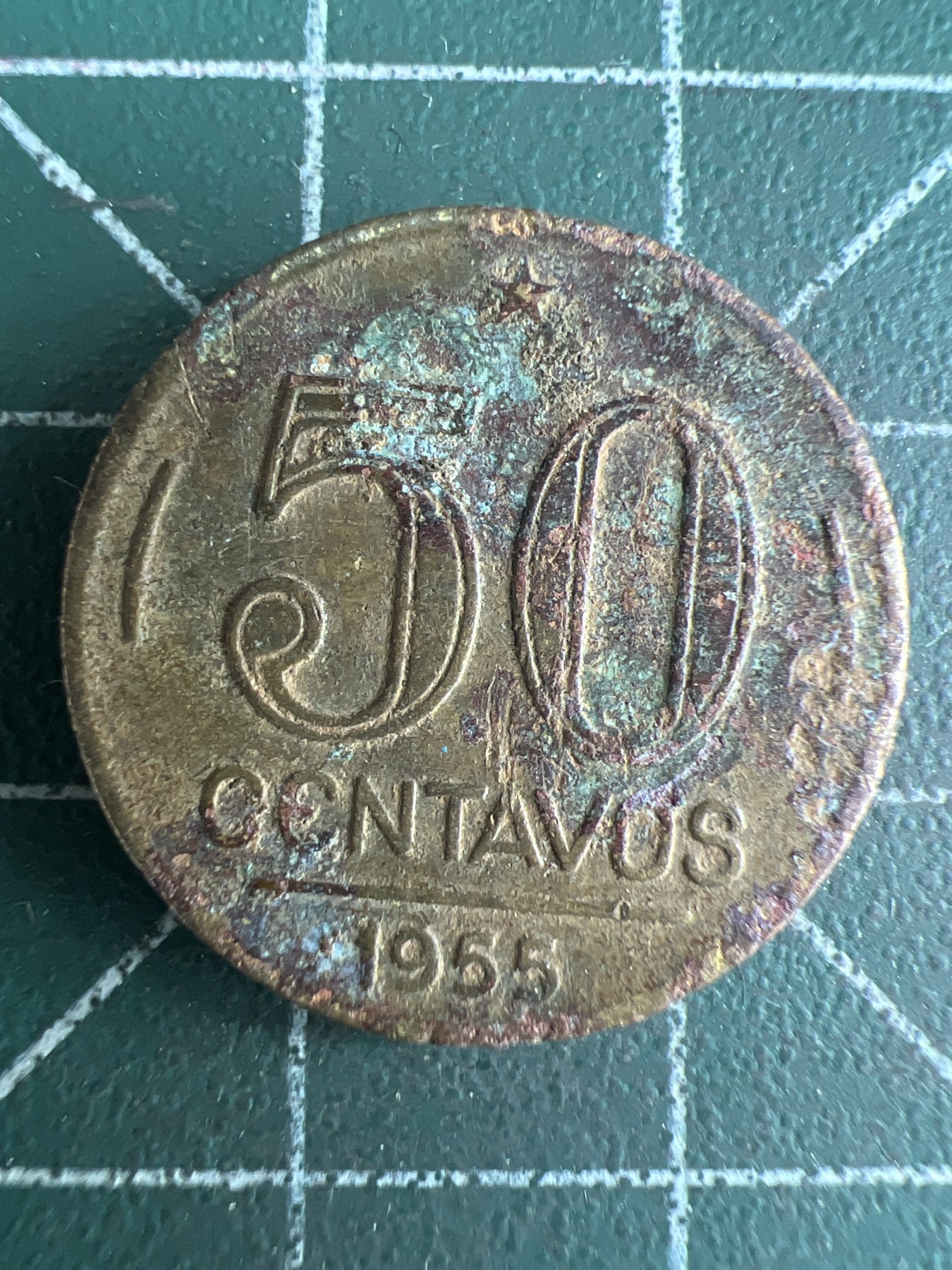 第589期 硬币专场 （无押金，捡漏，全场50包邮，偏远地区除外，接收代拍业务） 巴西50分