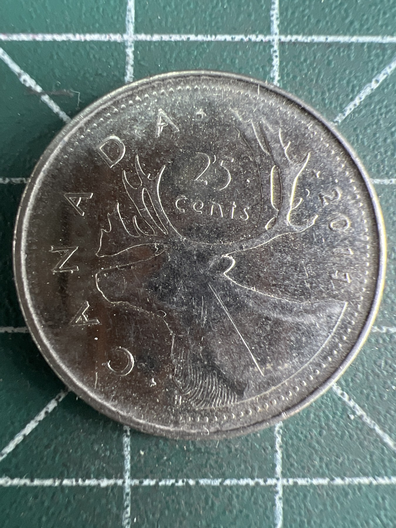 第539期  硬币专场 （无押金，捡漏，全场50包邮，偏远地区除外，接收代拍业务） 加拿大老年25分 2011年