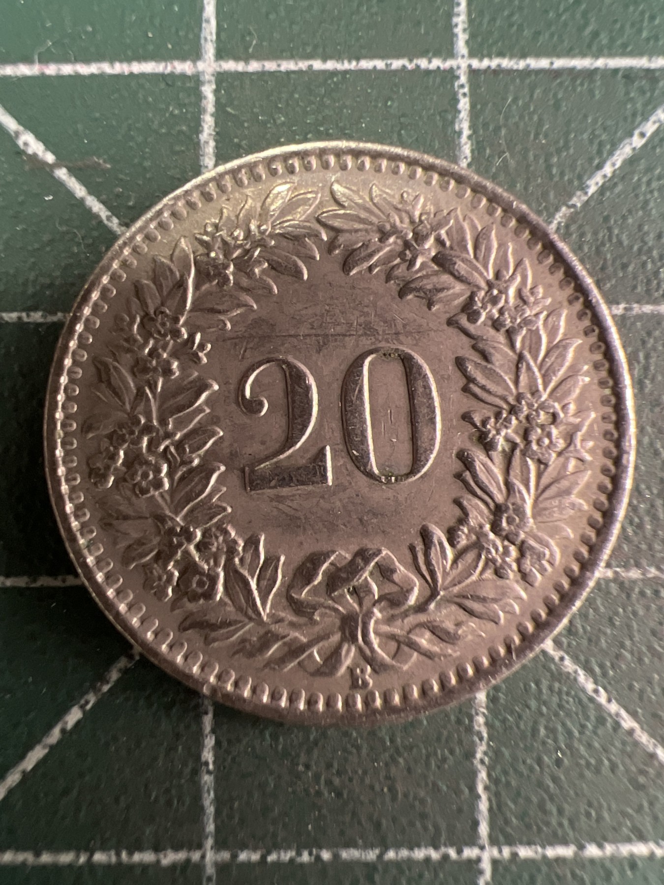 第574期 硬币专场 （无押金，捡漏，全场50包邮，偏远地区除外，接收代拍业务） 瑞士20分