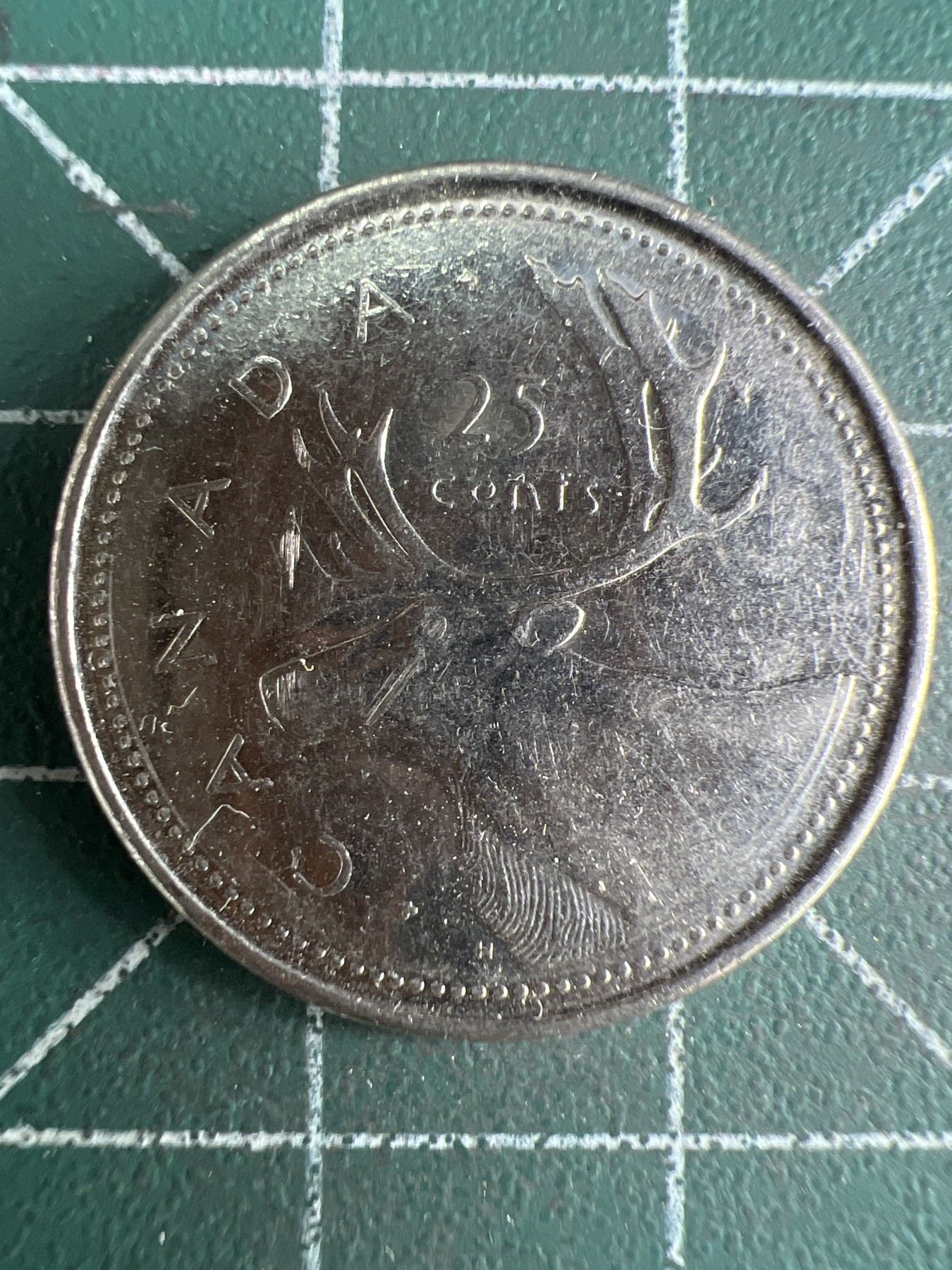 第569期 硬币专场 （无押金，捡漏，全场50包邮，偏远地区除外，接收代拍业务） 加拿大高冠25分