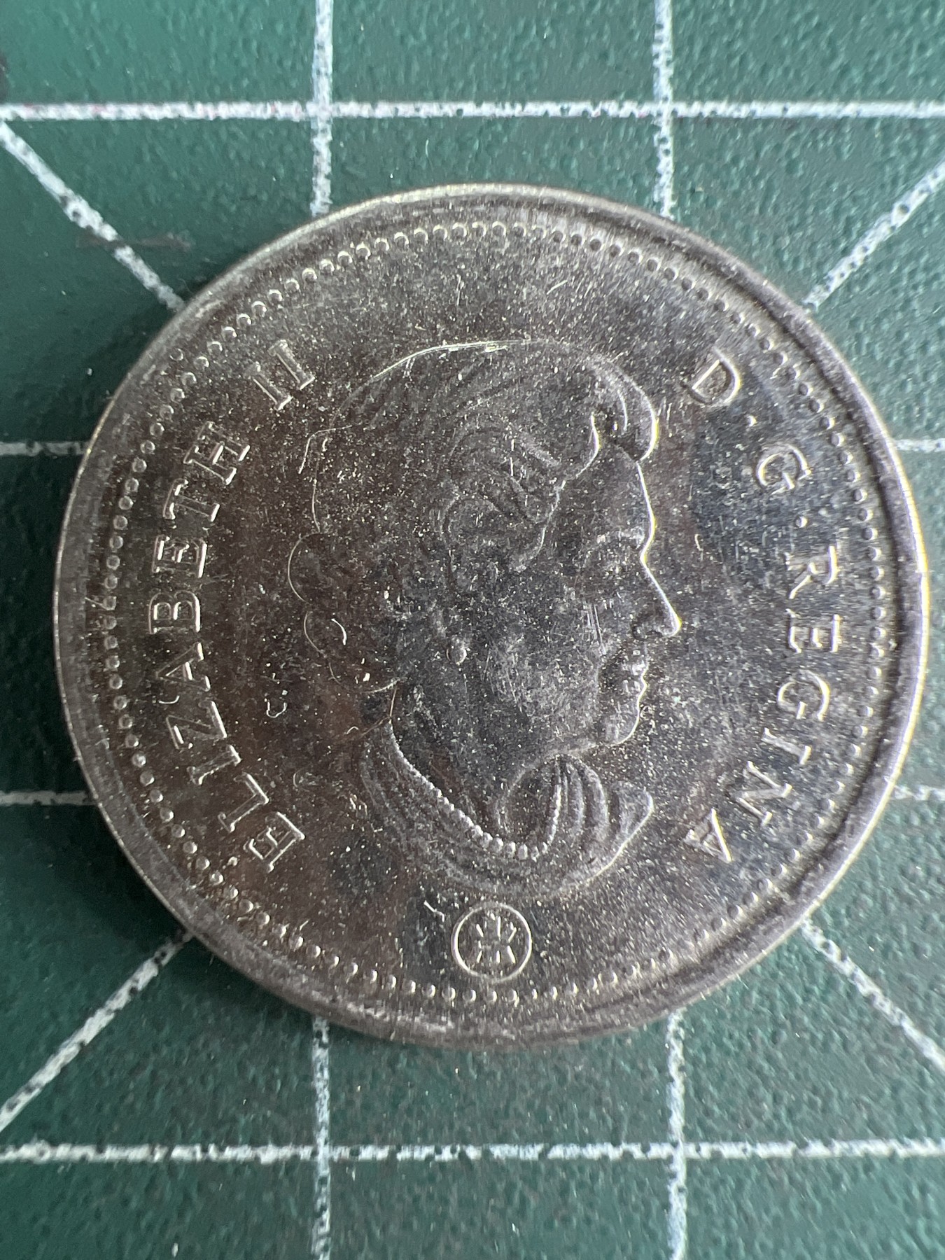 第539期  硬币专场 （无押金，捡漏，全场50包邮，偏远地区除外，接收代拍业务） 加拿大老年25分 2010年