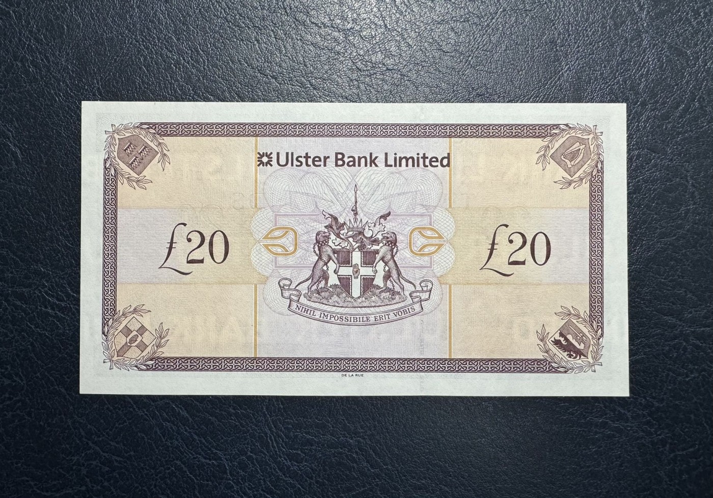 收藏联盟Quantum Auction 第327期拍卖  北爱尔兰阿斯特银行2014年20镑 品相全新UNC