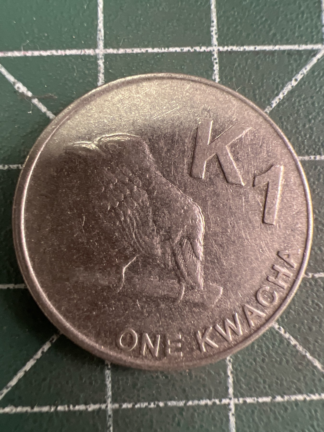 第542期  硬币专场 （无押金，捡漏，全场50包邮，偏远地区除外，接收代拍业务） 赞比亚1克瓦查