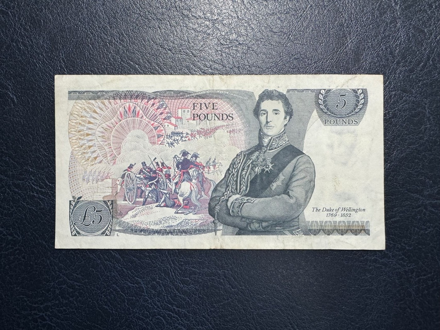 收藏联盟Quantum Auction 第327期拍卖  英国1981-88年5镑 品相如图 威灵顿公爵