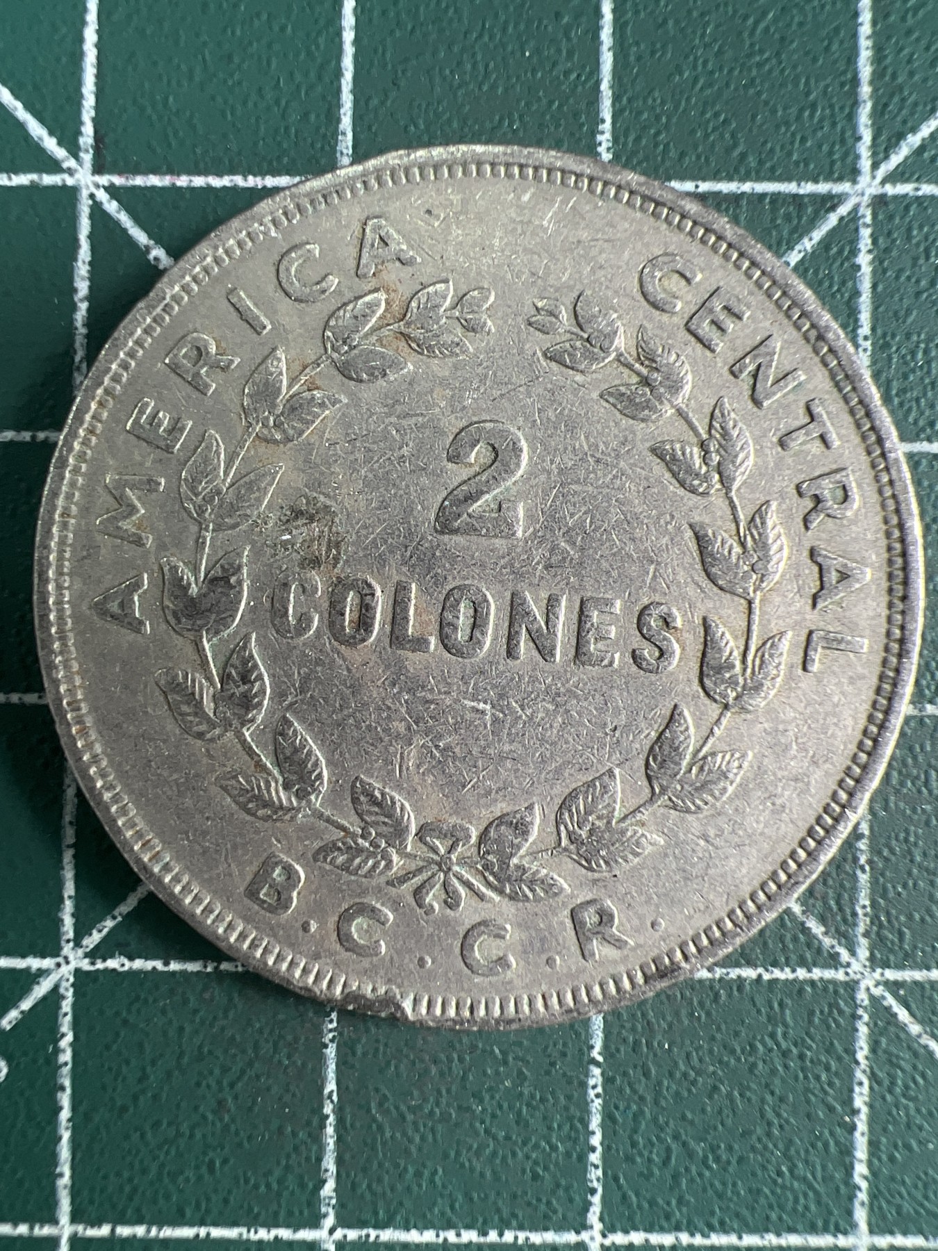 第539期  硬币专场 （无押金，捡漏，全场50包邮，偏远地区除外，接收代拍业务） 哥斯达黎加2克朗 1968年