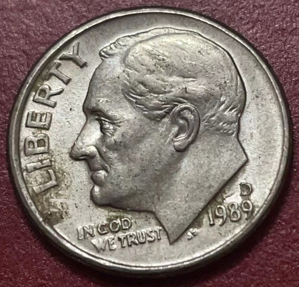 神仙姐姐散币好品专场第二十二期（无佣金满邮自动发出 1989年美国十美分