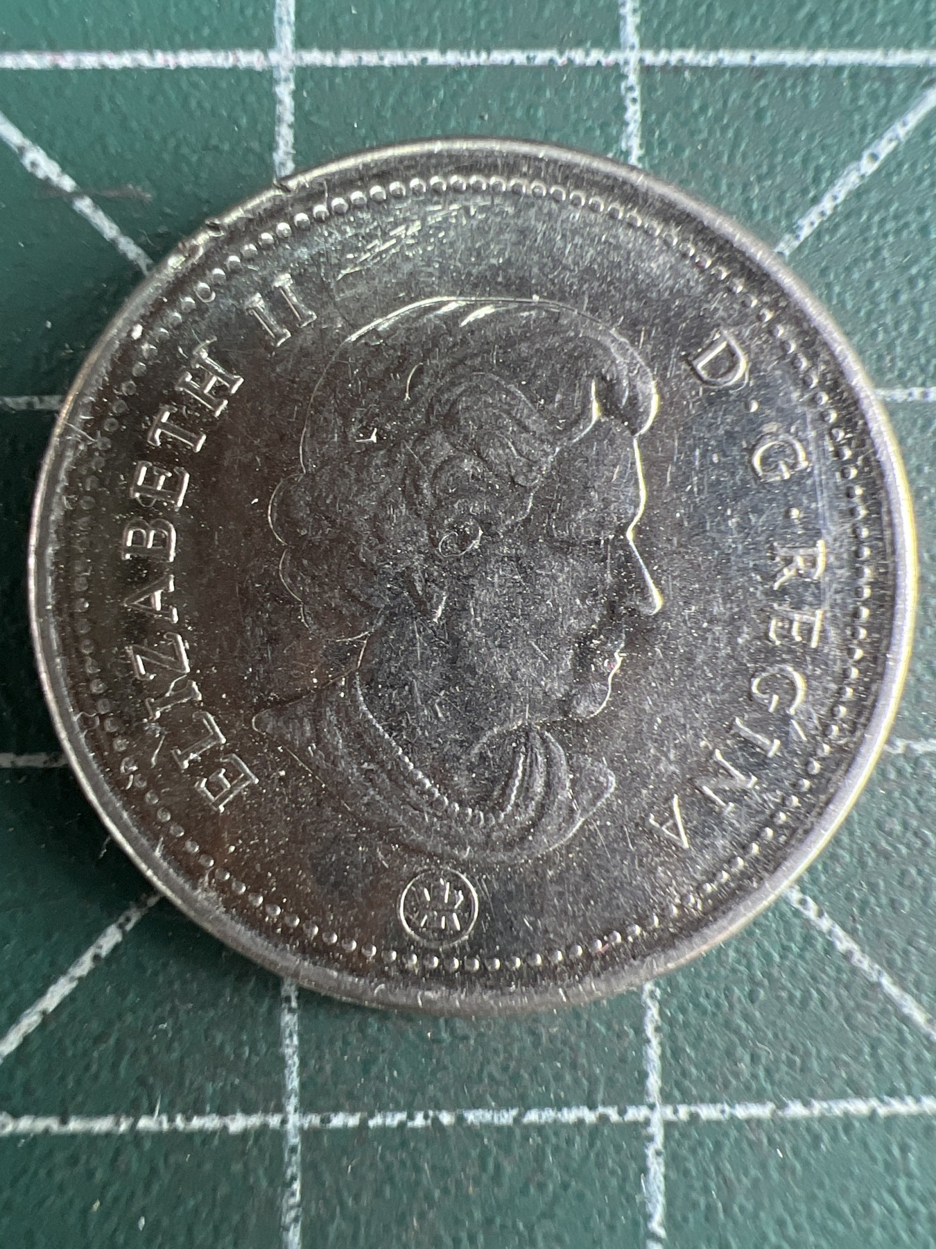 第539期  硬币专场 （无押金，捡漏，全场50包邮，偏远地区除外，接收代拍业务） 加拿大老年25分 2006年