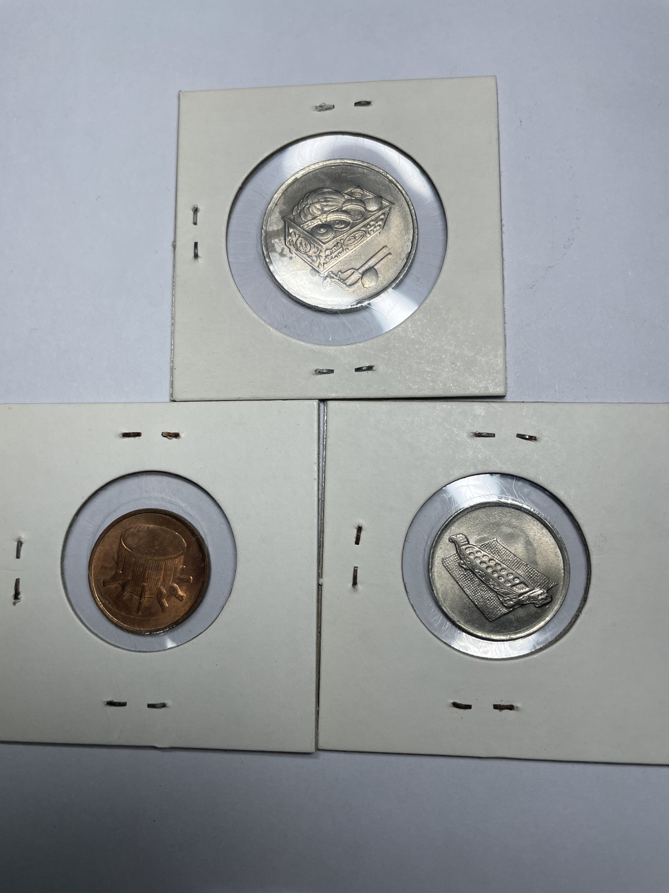 集古藏今回流外币2024年第一场 马来西亚三枚