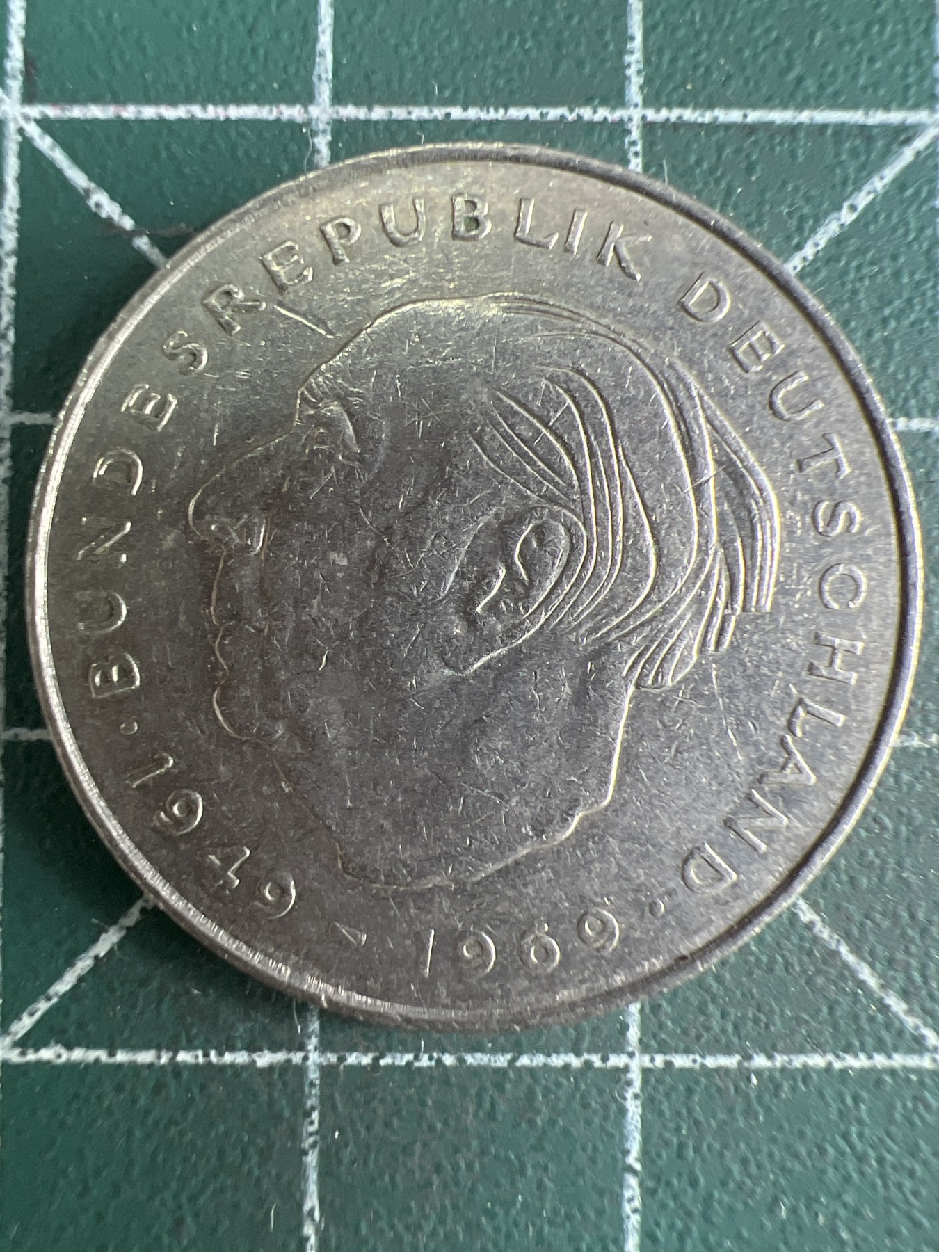 第589期 硬币专场 （无押金，捡漏，全场50包邮，偏远地区除外，接收代拍业务） 德国2马克  1978年