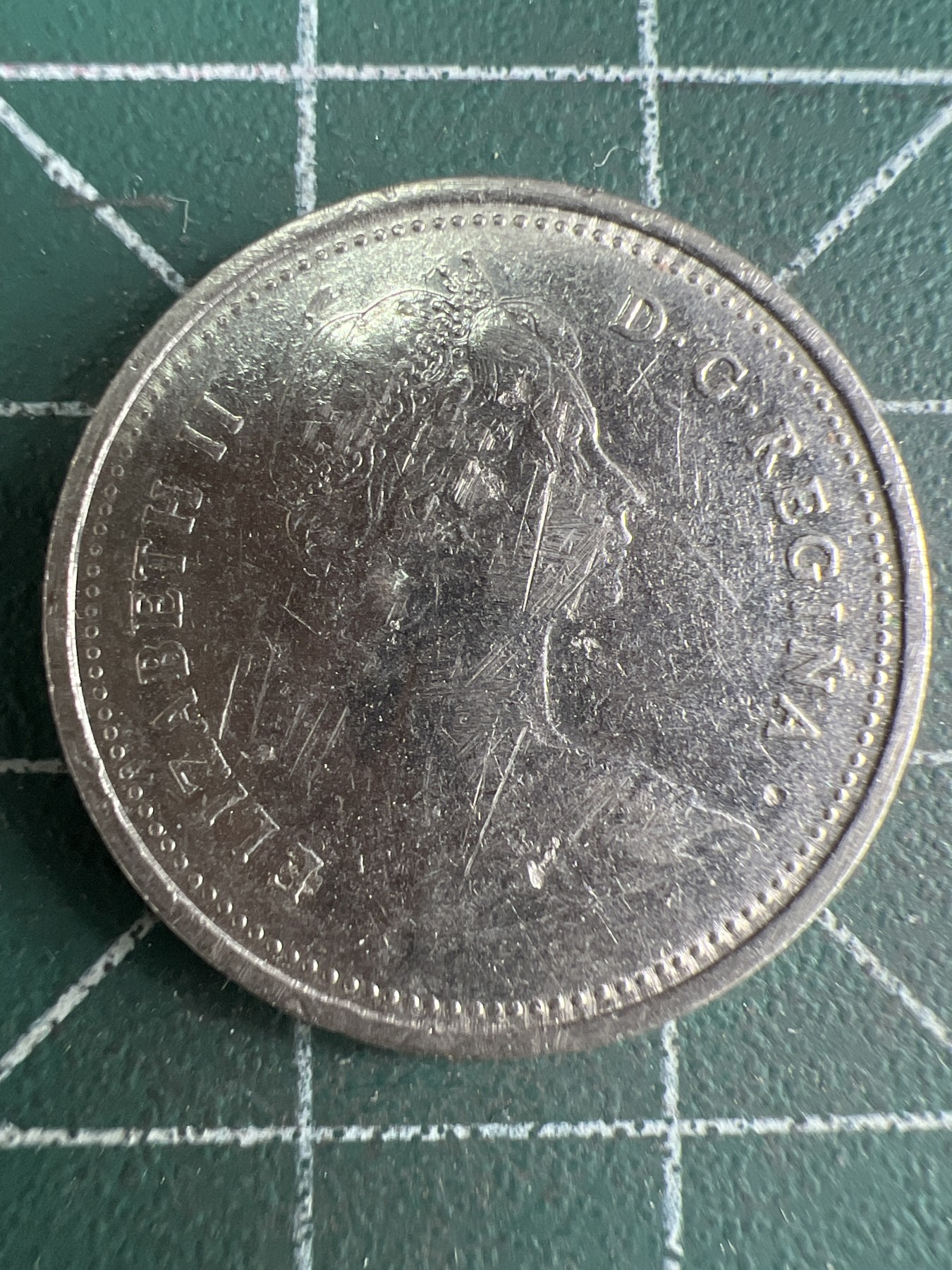 第539期  硬币专场 （无押金，捡漏，全场50包邮，偏远地区除外，接收代拍业务） 加拿大青年25分 1985年