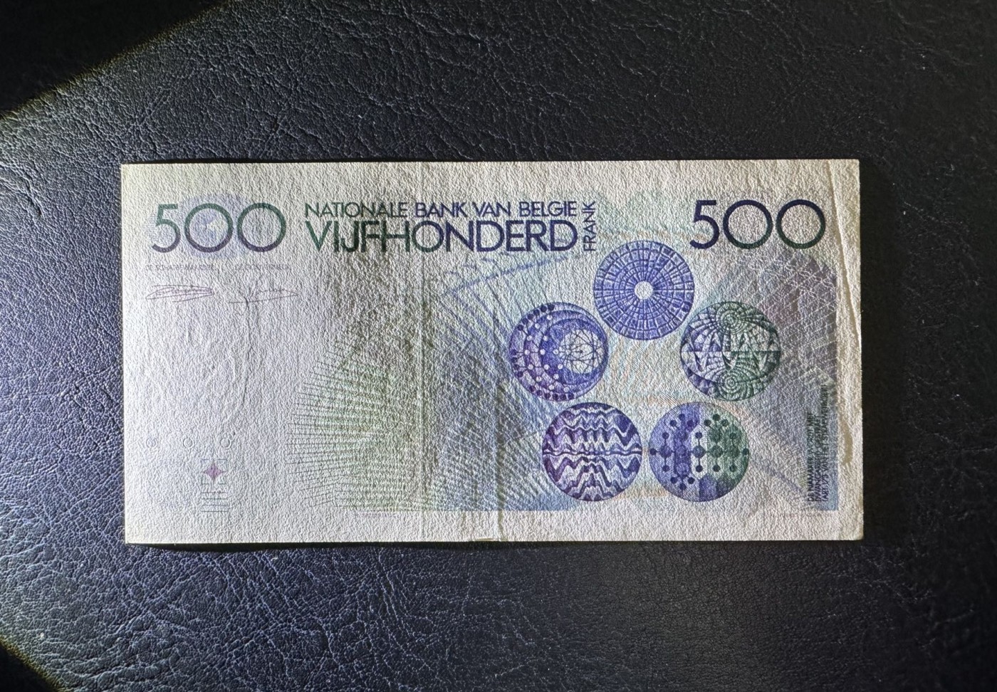 收藏联盟Quantum Auction 第327期拍卖  比利时1980版500法郎 品相AU- 
