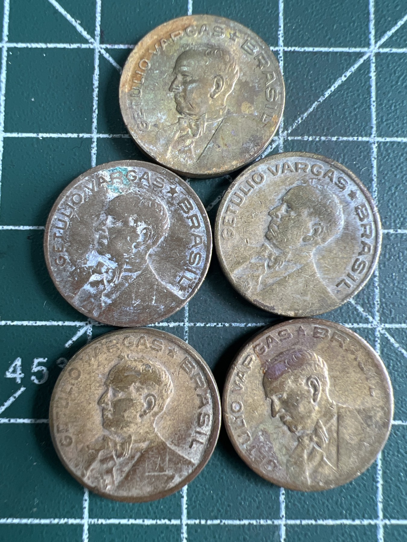 第539期  硬币专场 （无押金，捡漏，全场50包邮，偏远地区除外，接收代拍业务） 巴西10分五枚