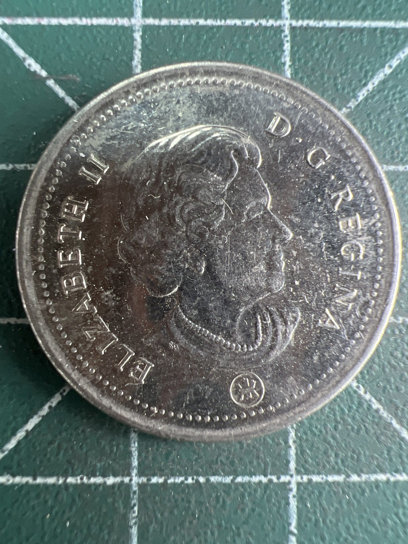 第539期  硬币专场 （无押金，捡漏，全场50包邮，偏远地区除外，接收代拍业务） 加拿大老年25分 2011年