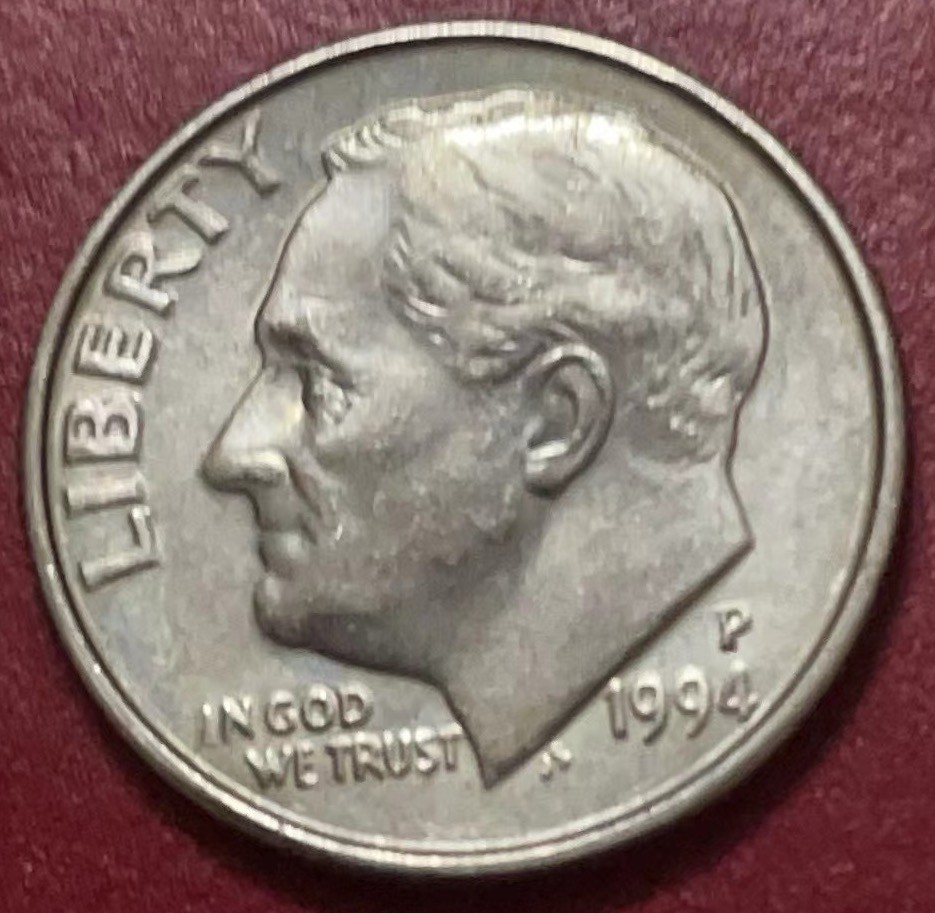 神仙姐姐散币好品专场第二十二期（无佣金满邮自动发出 1994 年美国十美分