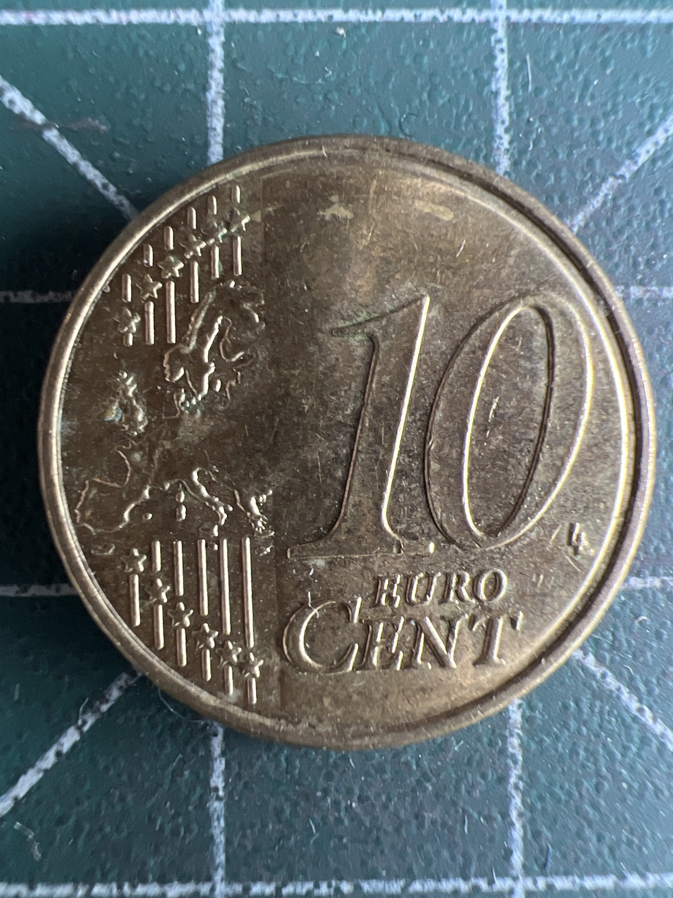 第569期 硬币专场 （无押金，捡漏，全场50包邮，偏远地区除外，接收代拍业务） 法国10欧分  2007年