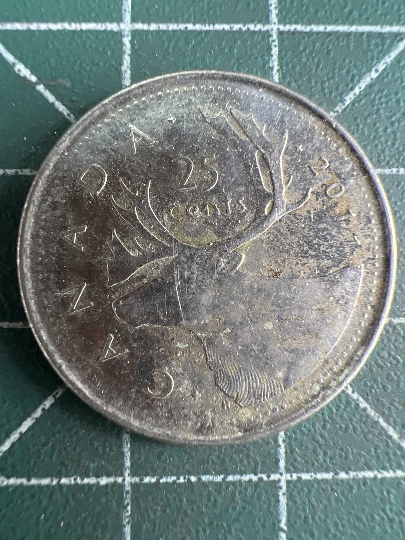 第539期  硬币专场 （无押金，捡漏，全场50包邮，偏远地区除外，接收代拍业务） 加拿大老年25分 2011年