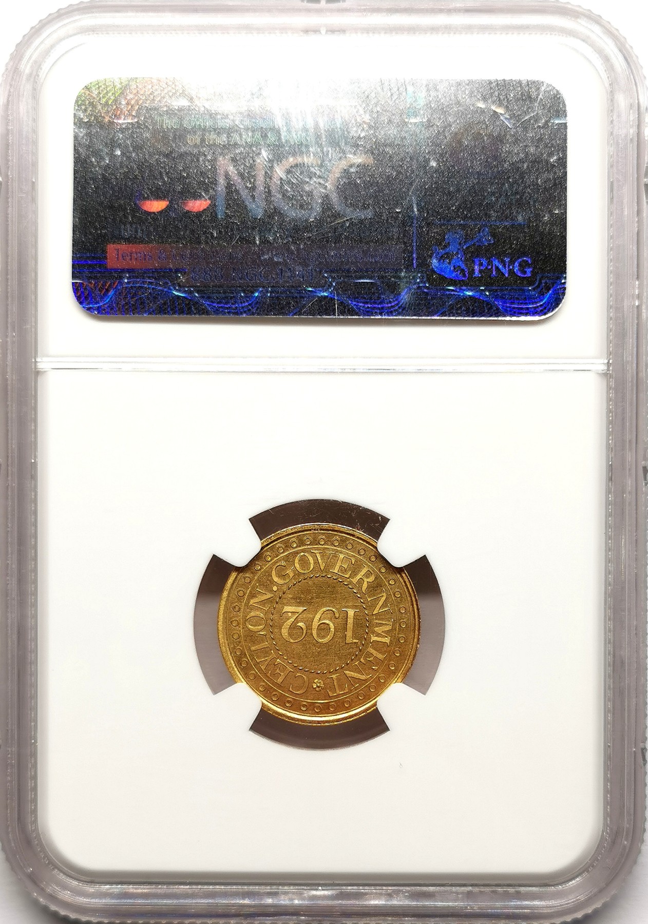 凡希社世界钱币微拍第二百六十一期（龙年开运场） 稀！1802英属锡兰大象精铸镀金铜币三枚套NGC-PF64/64/62CAMEO SOHO为该殖民地铸造的首套机制硬币，殖民地名誉品，广受欢迎且价格坚挺的品种，三枚全部为CAMEO尤为难得！仅仅一枚PR64的1/48RIX铜币在2021年拍出3720美元。