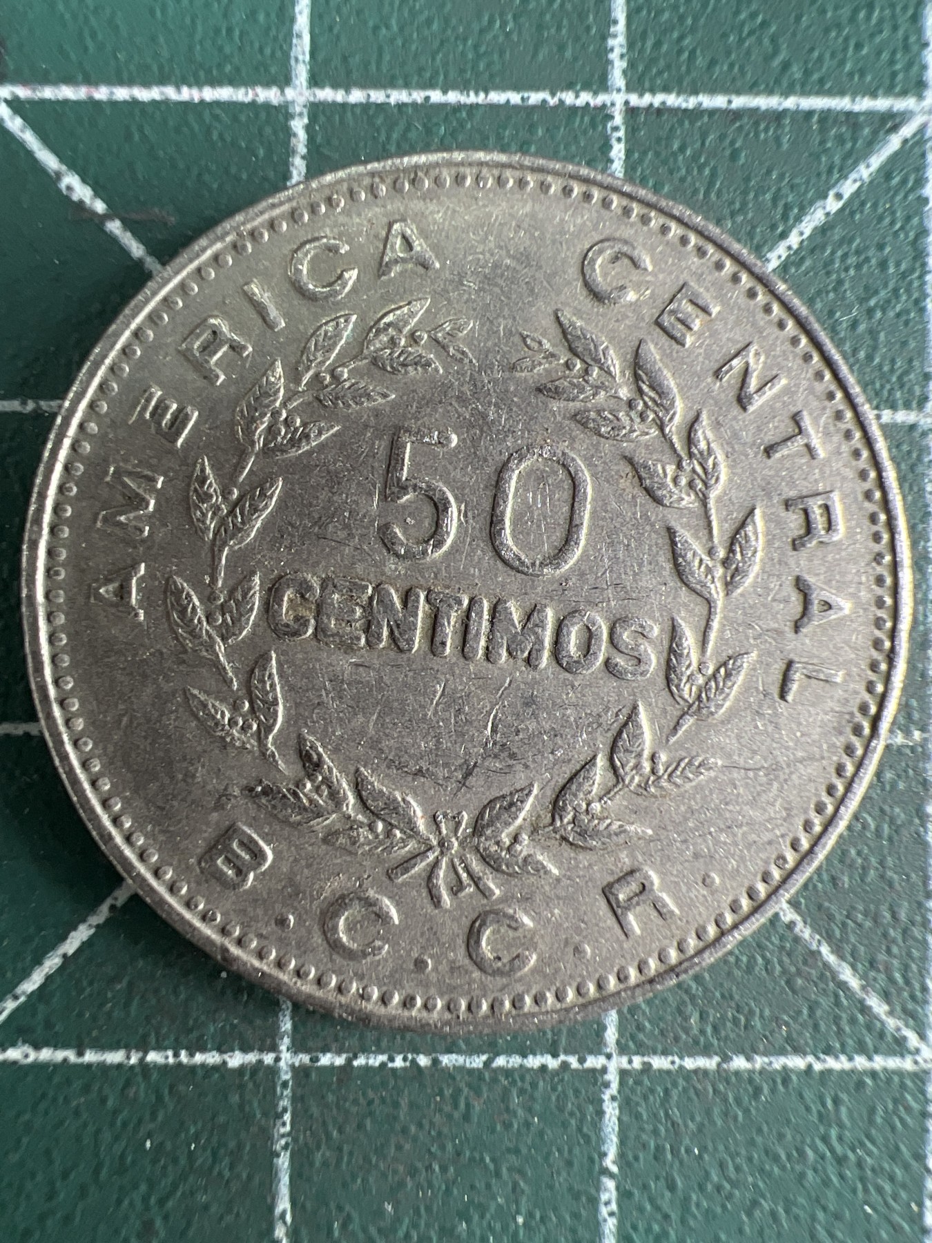 第539期  硬币专场 （无押金，捡漏，全场50包邮，偏远地区除外，接收代拍业务） 哥斯达黎加50分 1975年