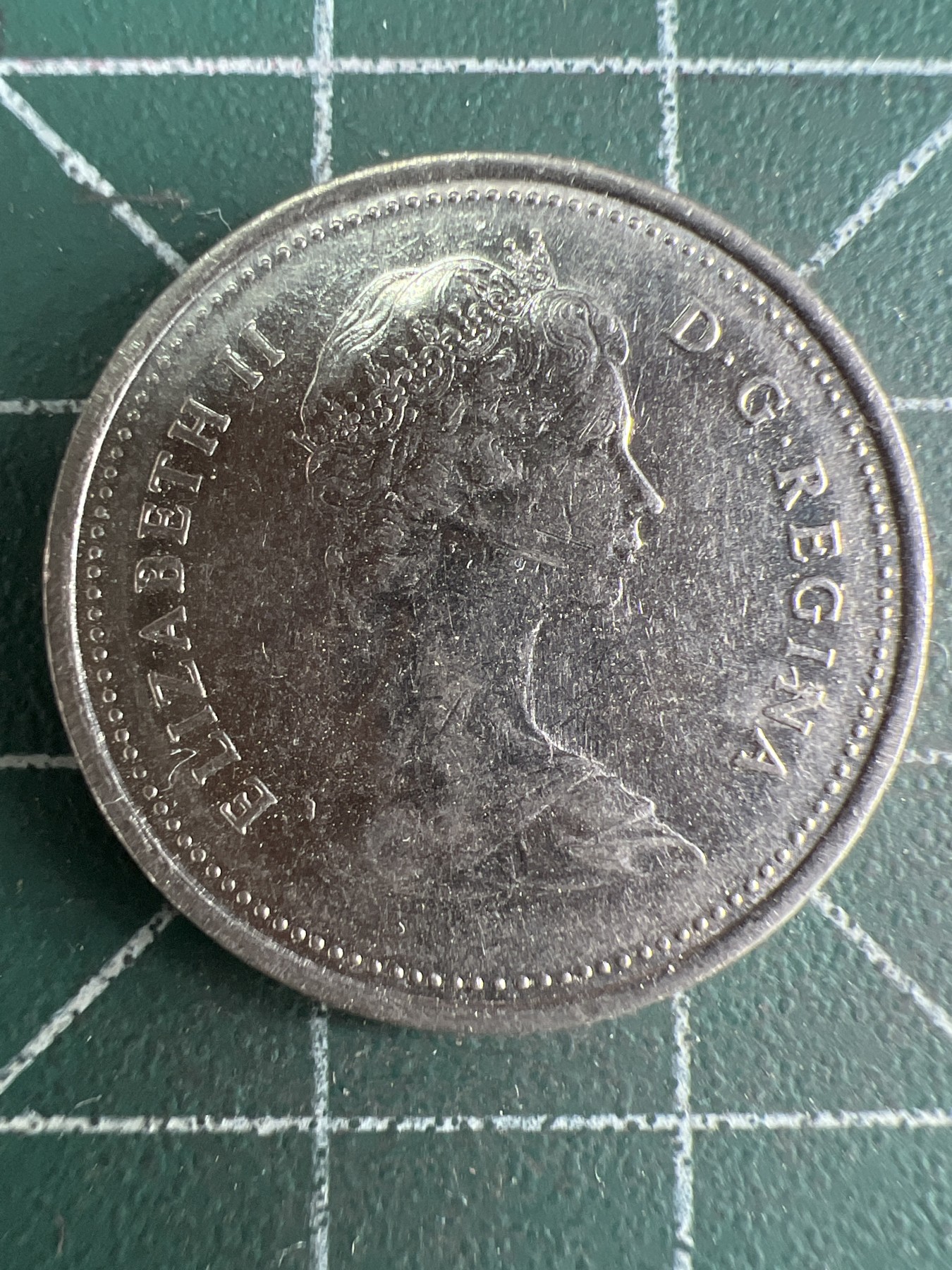 第539期  硬币专场 （无押金，捡漏，全场50包邮，偏远地区除外，接收代拍业务） 加拿大青年25分 1986年