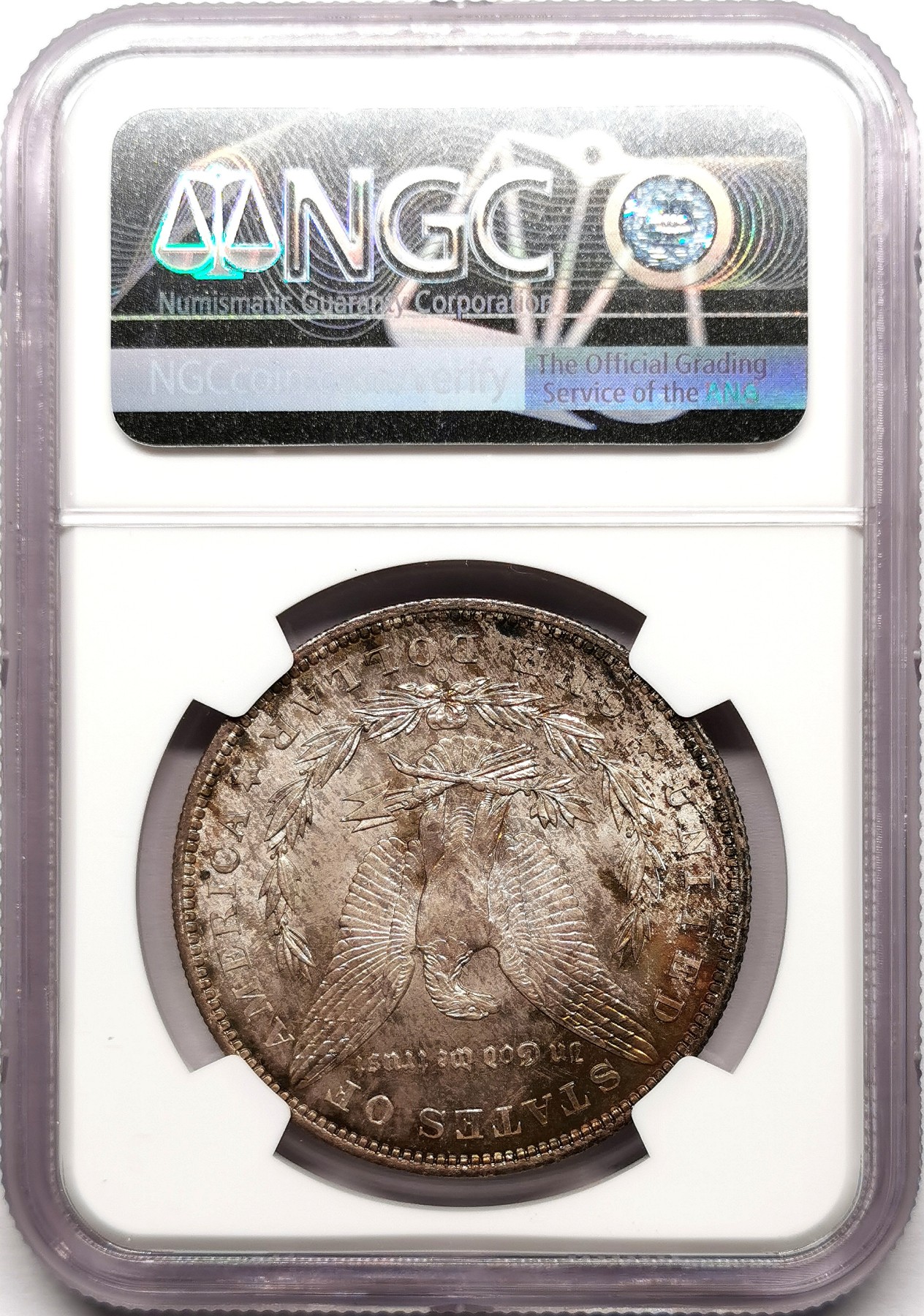 凡希社世界钱币微拍第二百六十一期（龙年开运场） 1904O美国摩根壹元NGC-MS63