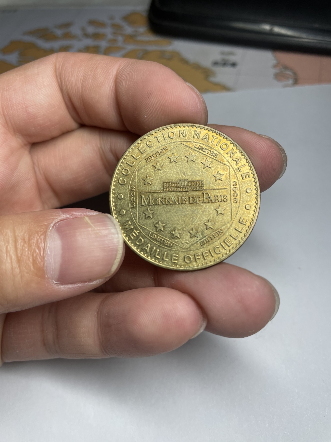 集古藏今回流外币2024年第一场 蒙娜丽莎大铜章