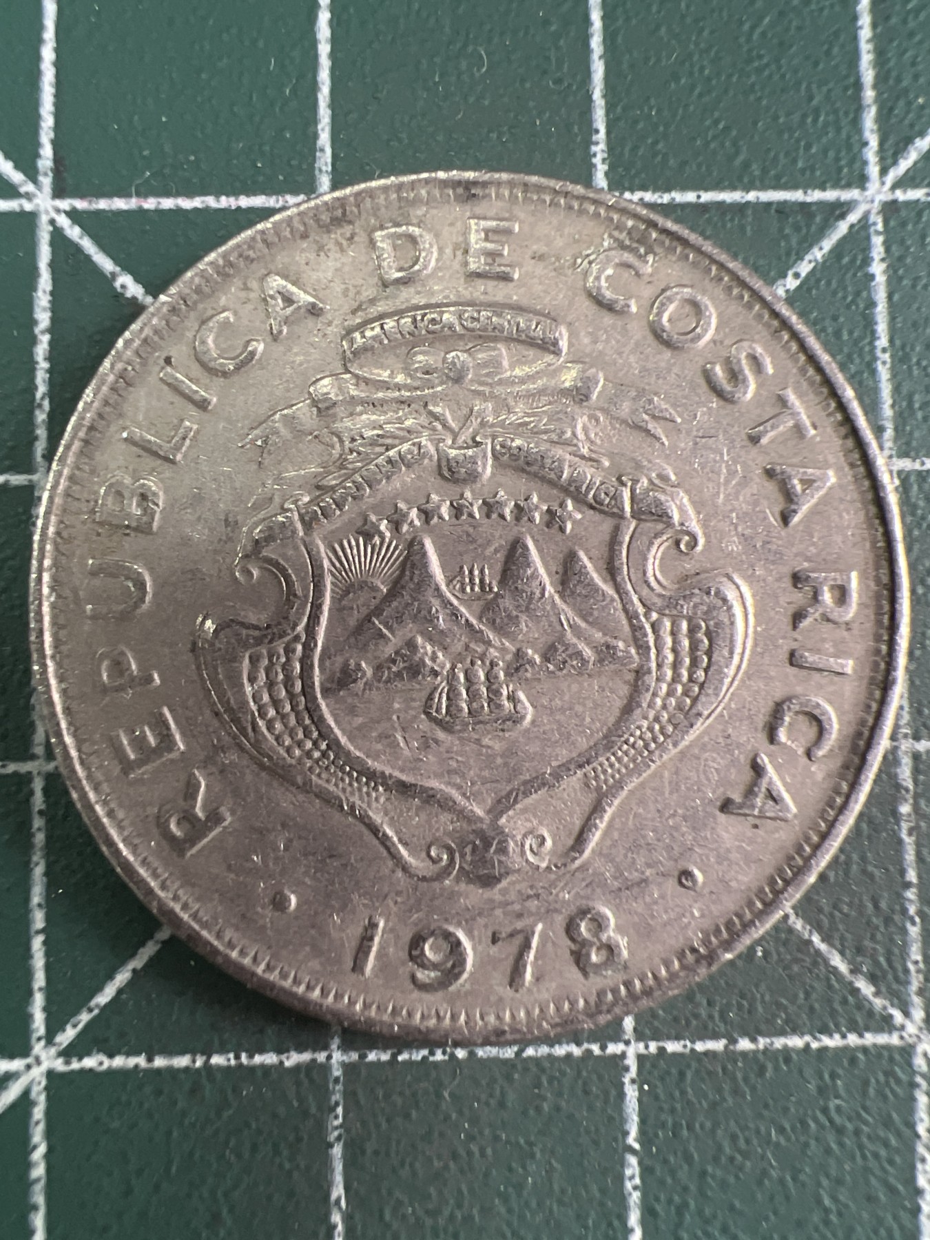 第542期  硬币专场 （无押金，捡漏，全场50包邮，偏远地区除外，接收代拍业务） 哥斯达黎加1克朗