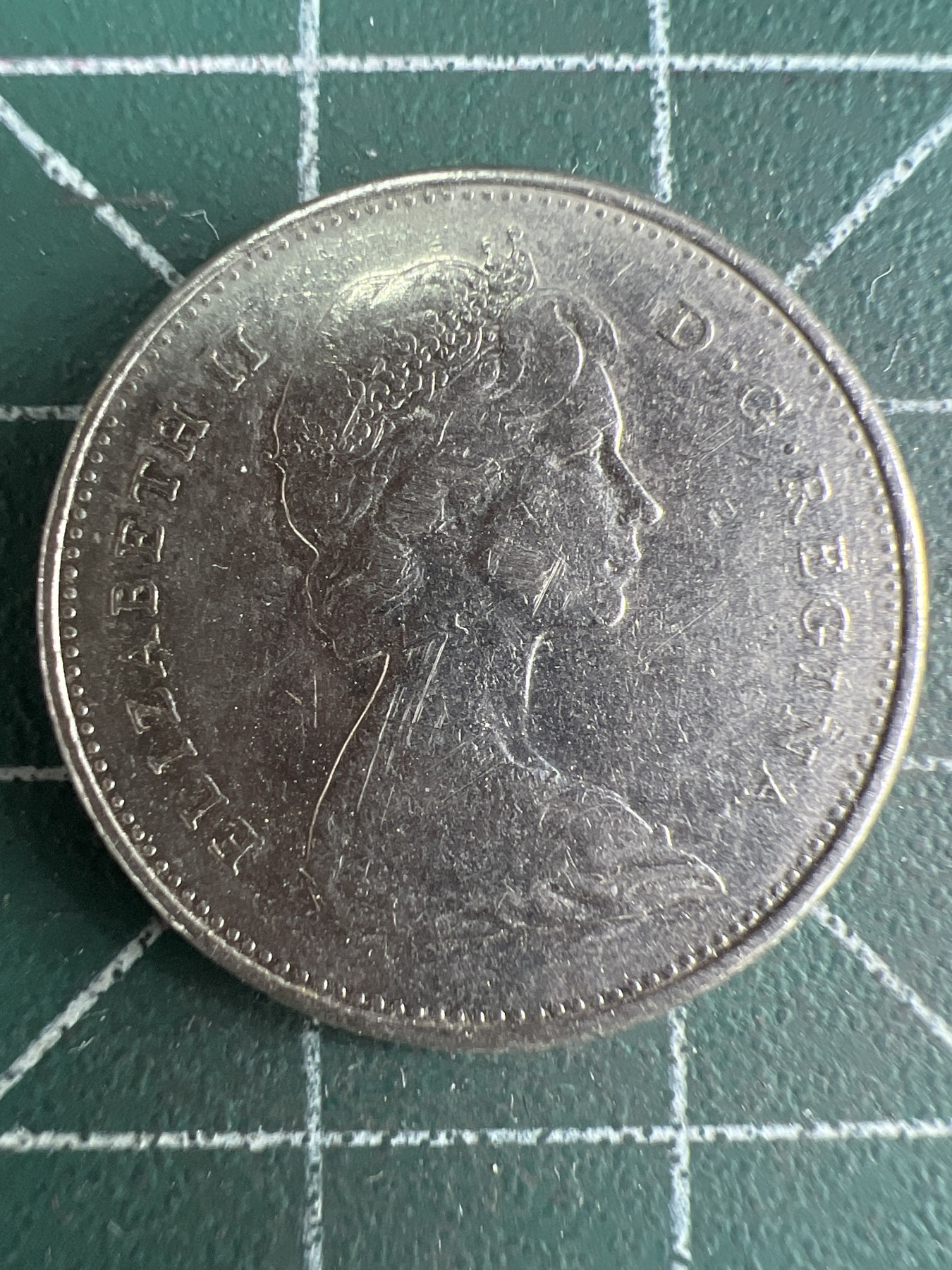 第539期  硬币专场 （无押金，捡漏，全场50包邮，偏远地区除外，接收代拍业务） 加拿大青年25分 1978年