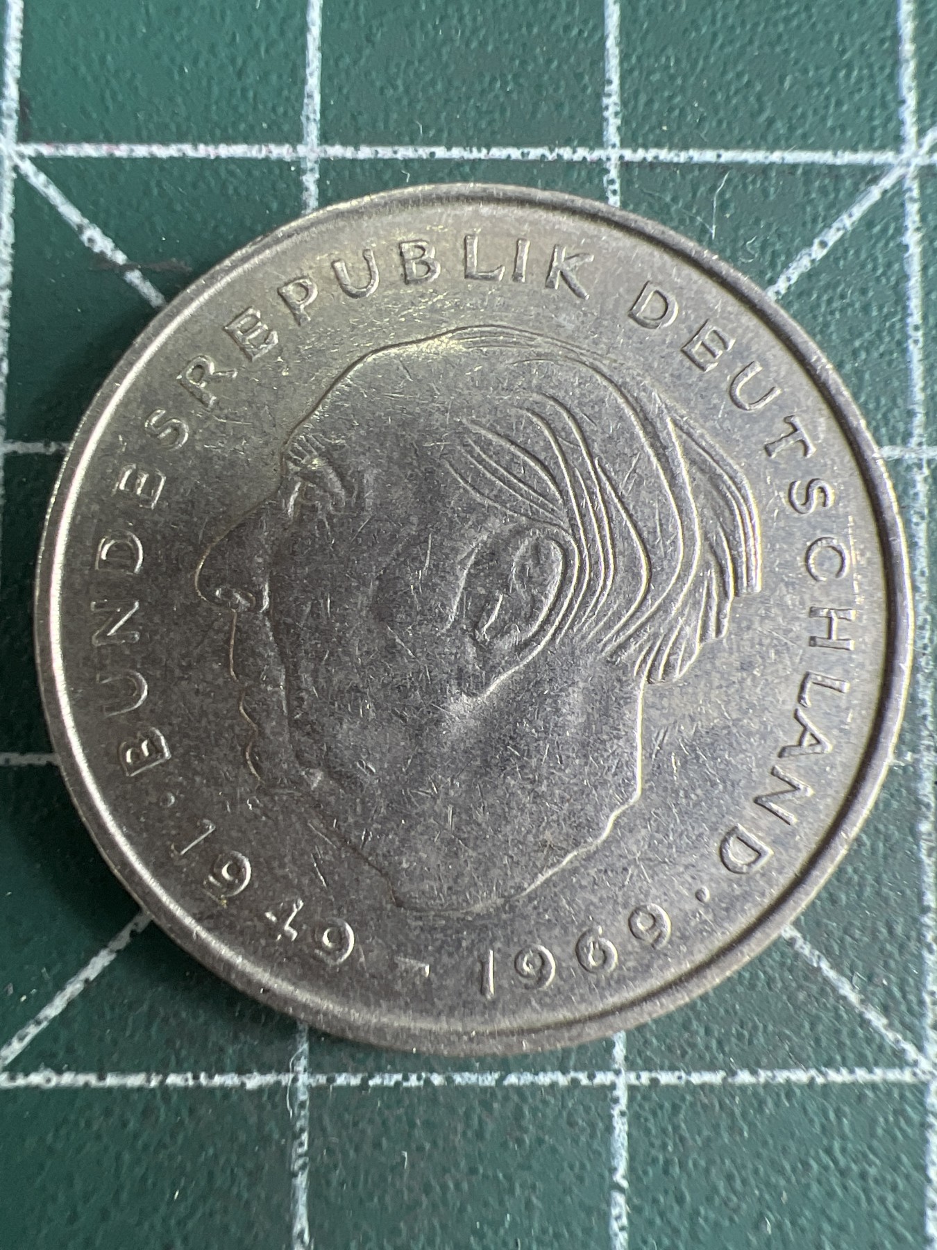 第539期  硬币专场 （无押金，捡漏，全场50包邮，偏远地区除外，接收代拍业务） 德国2马克  1972年